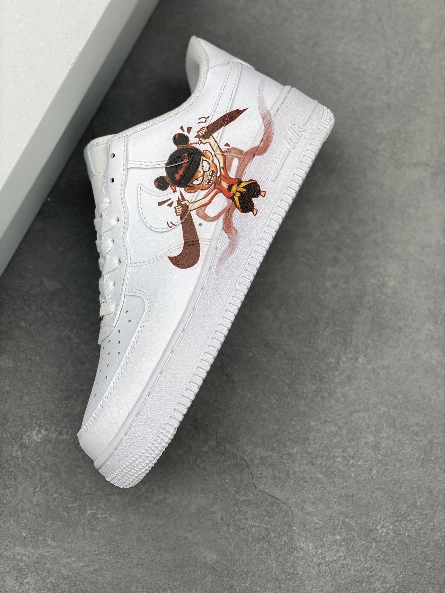 Nike Air Force 1 Low White Custom Sneakers - Limited Edition Design 7 i1739822303166 6258 0 6