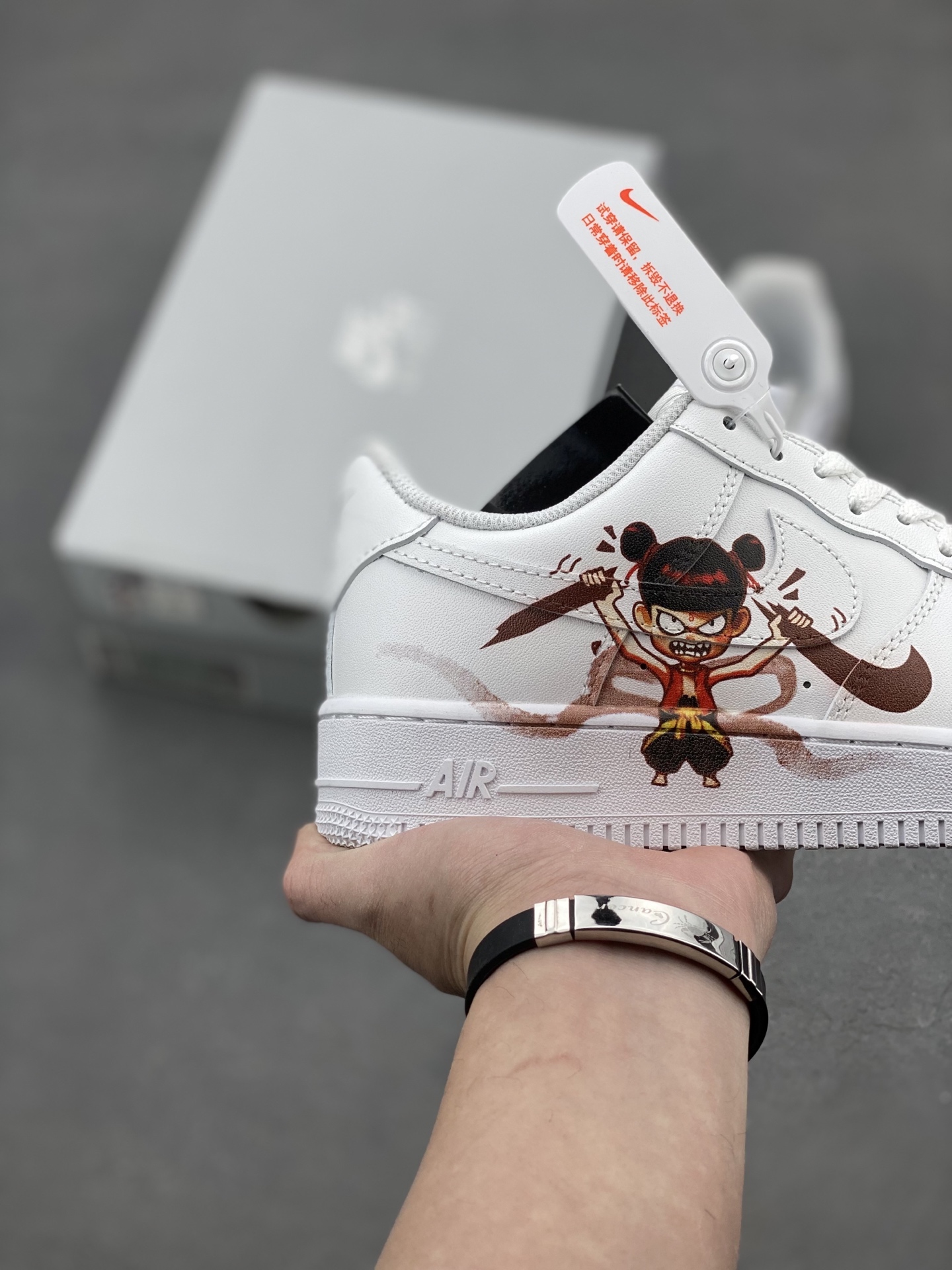 Nike Air Force 1 Low White Custom Sneakers - Limited Edition Design 5 i1739822303259 2547 0 4