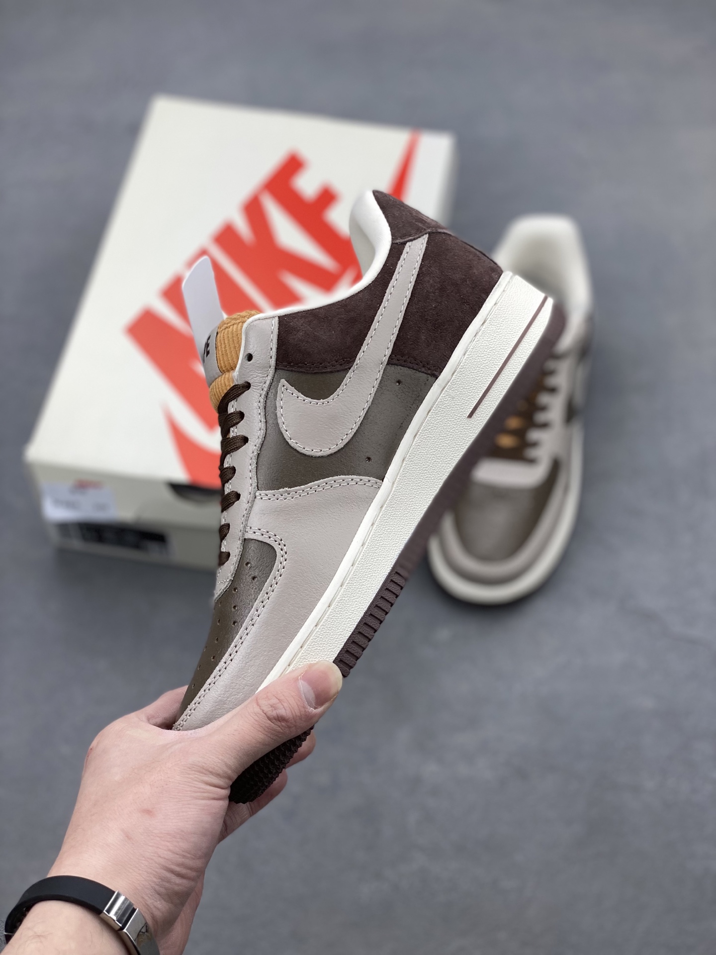 Nike Air Force 1 '07 Low Bape Collab Sneakers Gray Green Brown - Limited 4 i1739905602963 9994 0 2