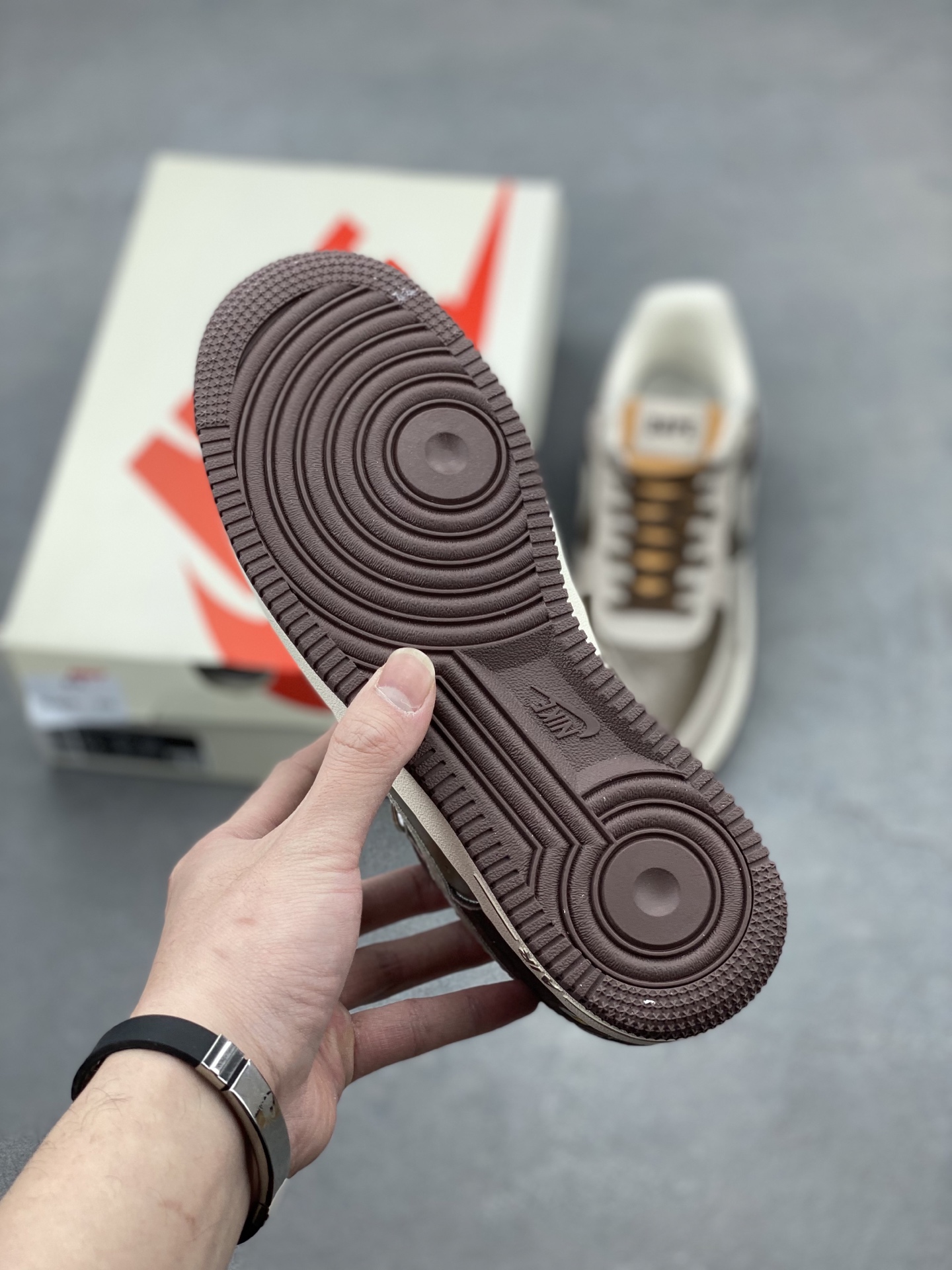 Nike Air Force 1 '07 Low Bape Collab Sneakers Gray Green Brown - Limited 7 i1739905608642 1012 0 5