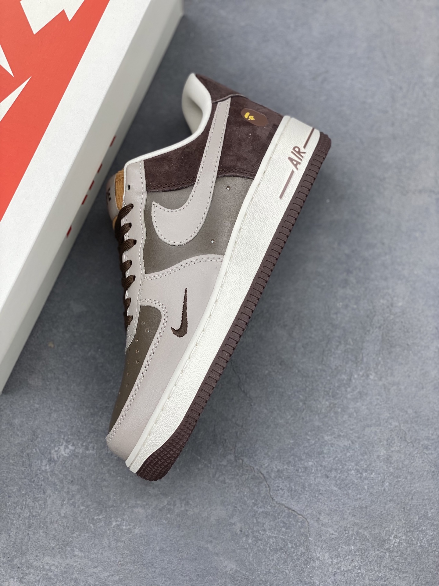 Nike Air Force 1 '07 Low Bape Collab Sneakers Gray Green Brown - Limited 8 i1739905610584 37 0 6