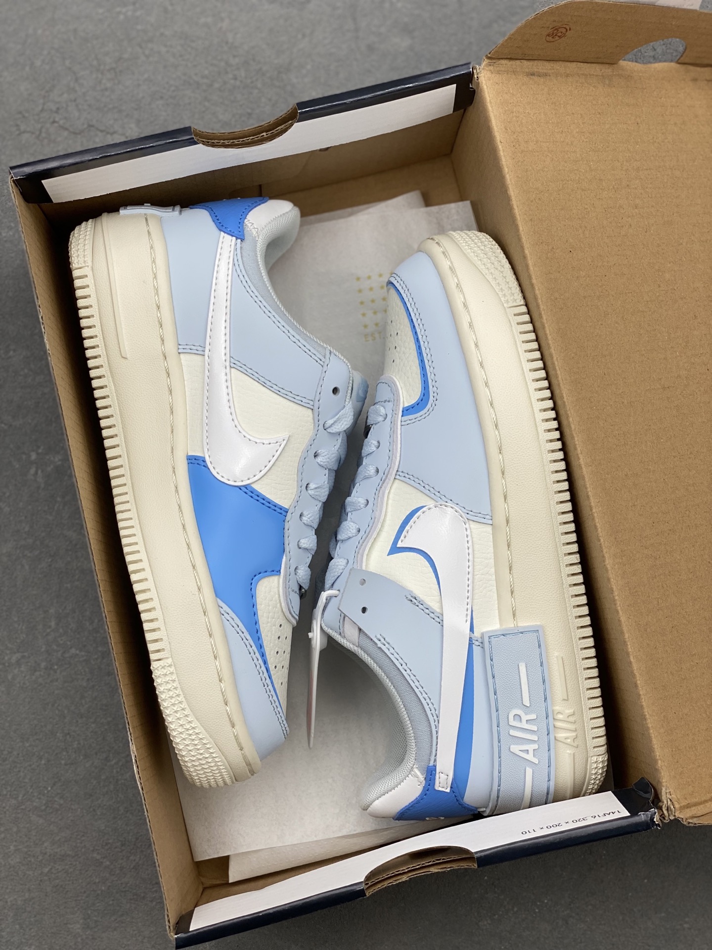 Nike Air Force 1 Shadow Pastel Blue Women's Shoes Lightweight Sneakers 10 i1739992899661 9007 0 8