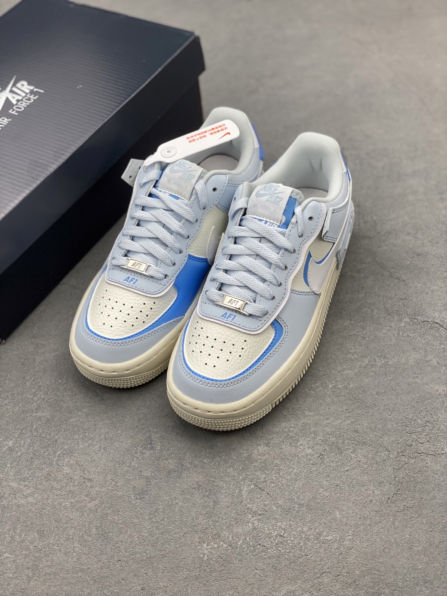Nike Air Force 1 Shadow Pastel Blue Women's Shoes Lightweight Sneakers 9 i1739992903649 6089 0 7