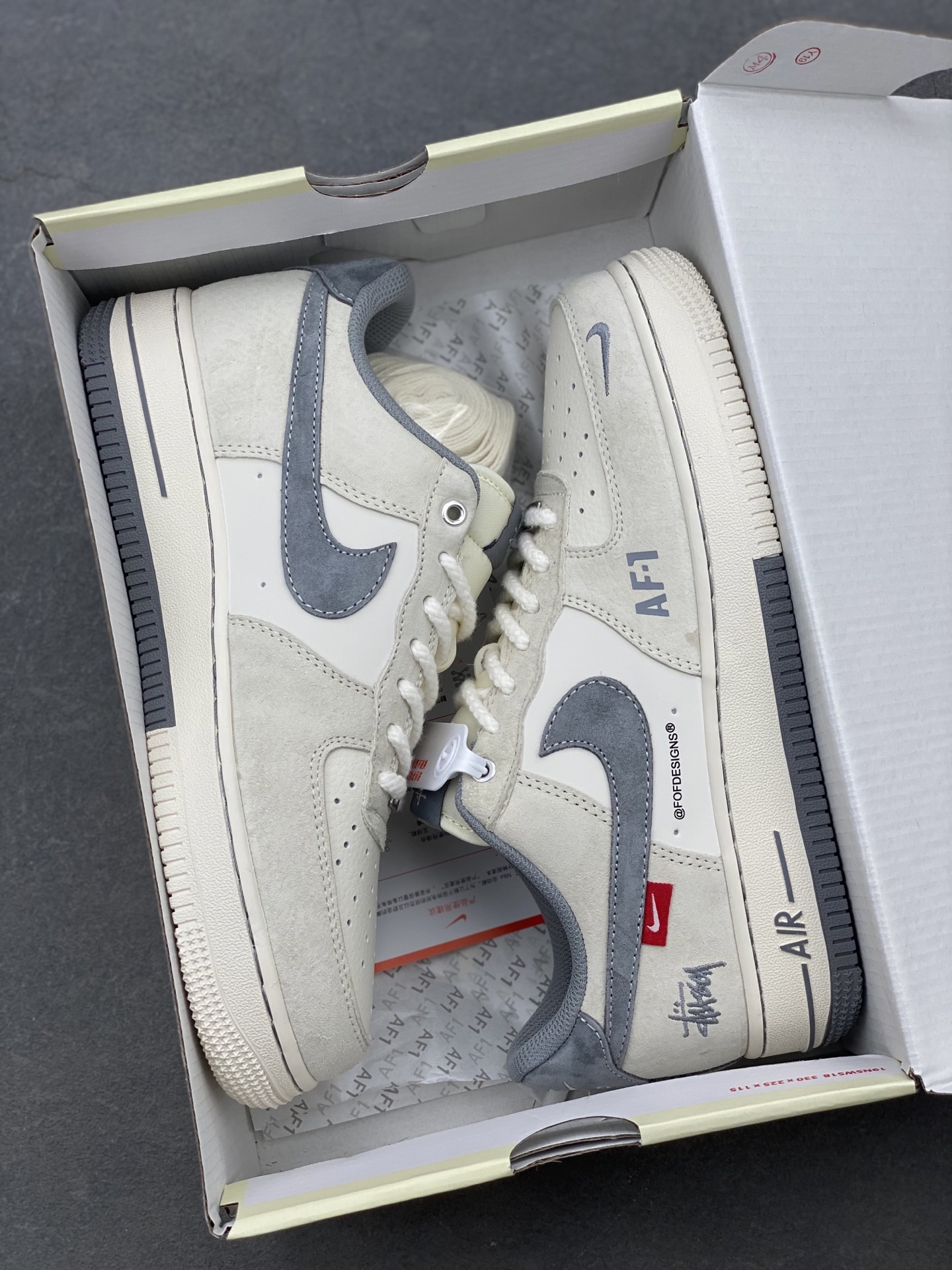 Nike Air Force 1 '07 Low Stussy Collab Sneakers - Limited Edition 10 i1739993203722 9534 0 8