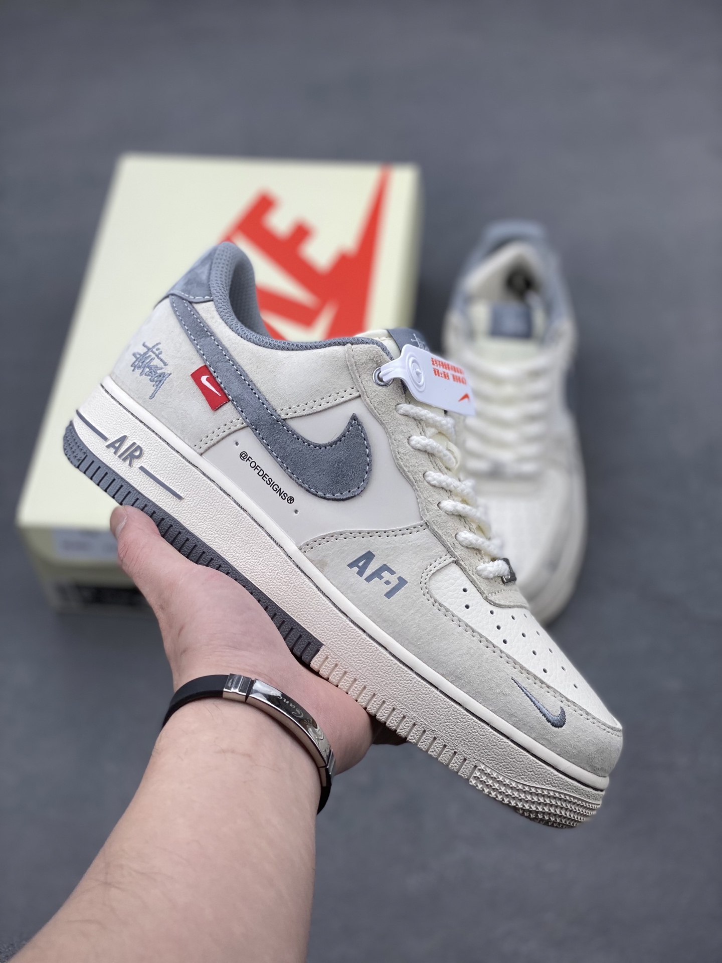 Nike Air Force 1 '07 Low Stussy Collab Sneakers - Limited Edition 2 i1739993203826 1980 0 0