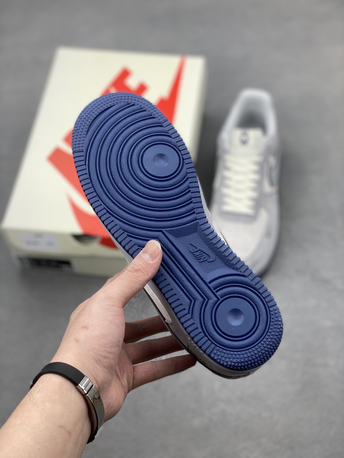 Nike Air Force 1 '07 Low Stussy Collab Gray Blue "Bearbrick" Edition 7 i1739993253601 6677 0 5