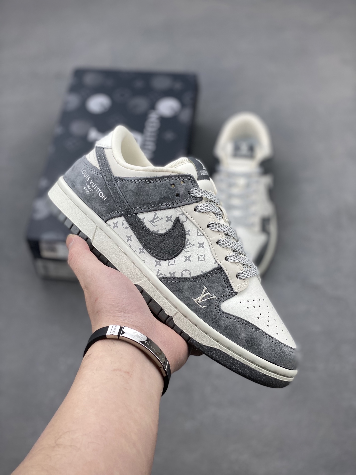 NK Dunk Low Retro Louis Vuitton Custom Sneakers - Premium Comfort & Style 1 i1739995944500 7189 0 0