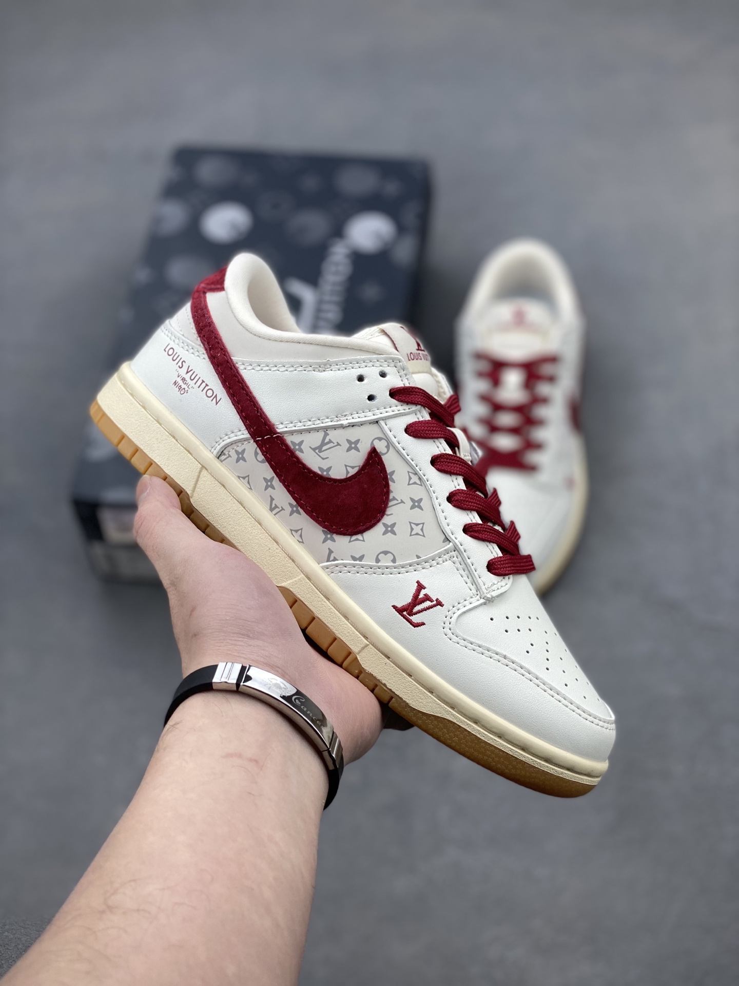 NK Dunk Low Retro Louis Vuitton Custom Casual Sneakers - Exclusive Design 2 i1739996057164 2224 0 0