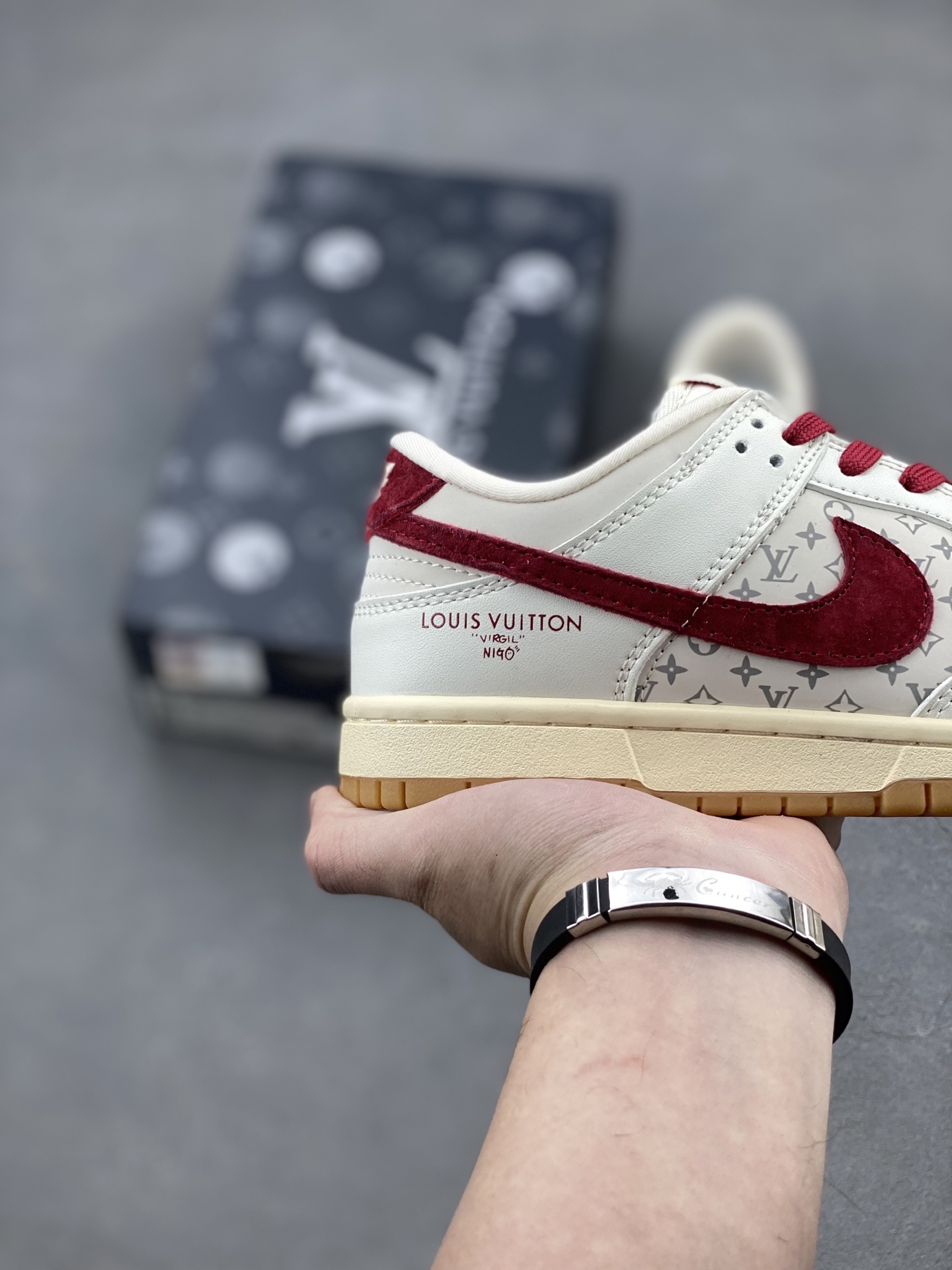 NK Dunk Low Retro Louis Vuitton Custom Casual Sneakers - Exclusive Design 6 i1739996057164 4490 0 4
