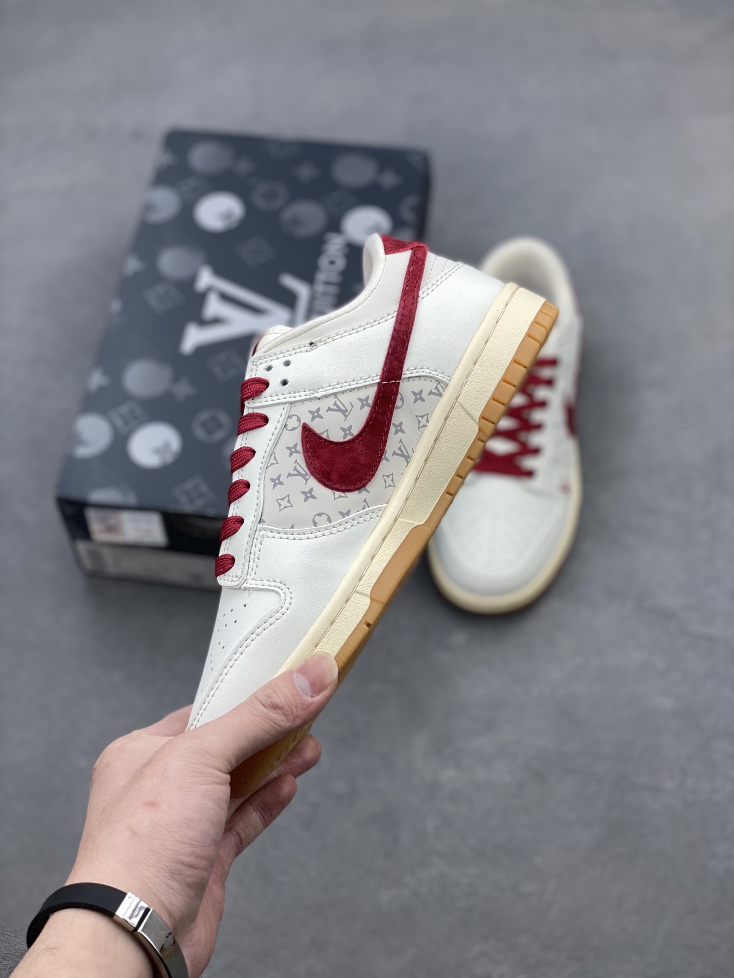 NK Dunk Low Retro Louis Vuitton Custom Casual Sneakers - Exclusive Design 4 i1739996057164 7798 0 2