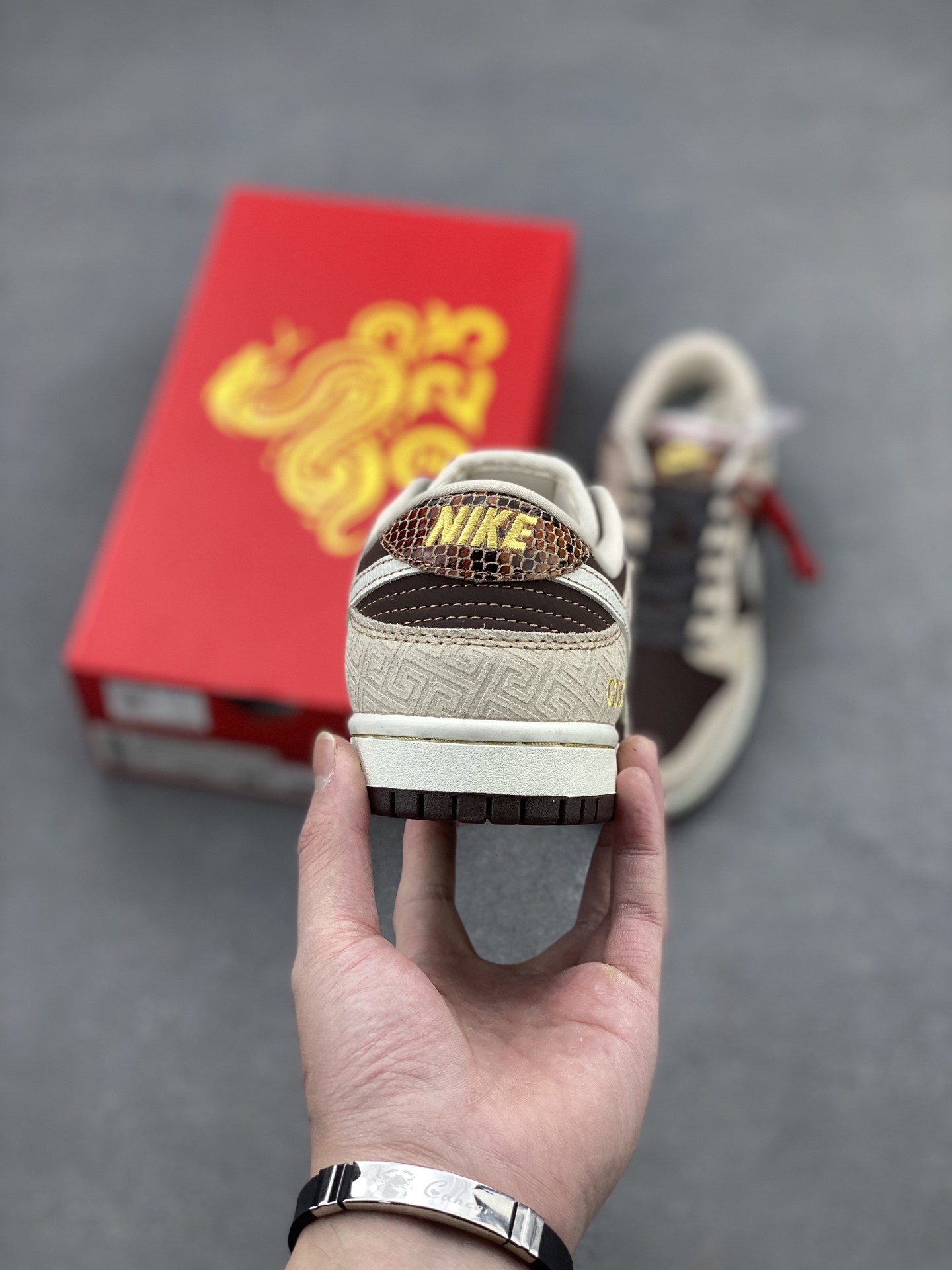 Nike Dunk Low Retro Gucci Custom Sneakers, Low Top Casual Shoes 5 i1739996142526 2635 0 3