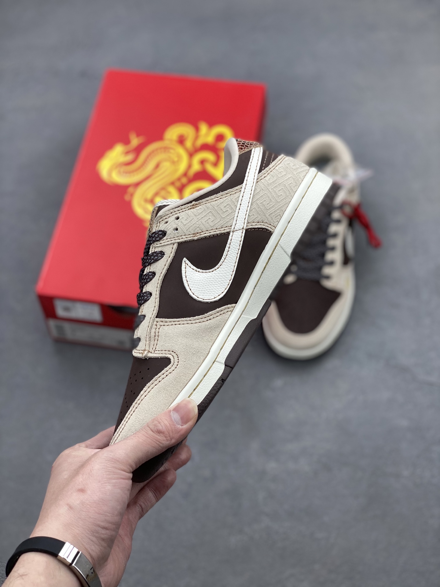 Nike Dunk Low Retro Gucci Custom Sneakers, Low Top Casual Shoes 4 i1739996142623 9153 0 2
