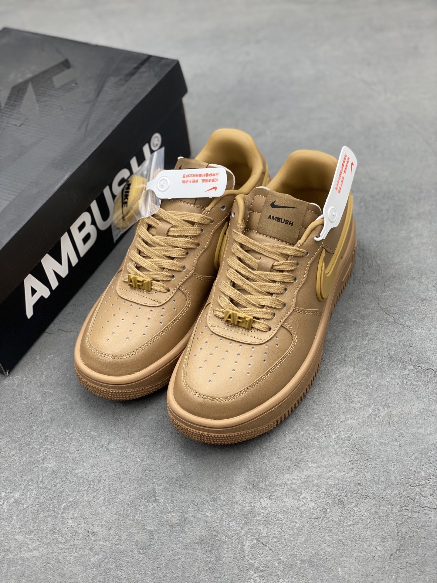 Ambush x Nike Air Force 1 '07 Low Casual Sneakers - Pure Version 9 i1740079045746 4268 0 7