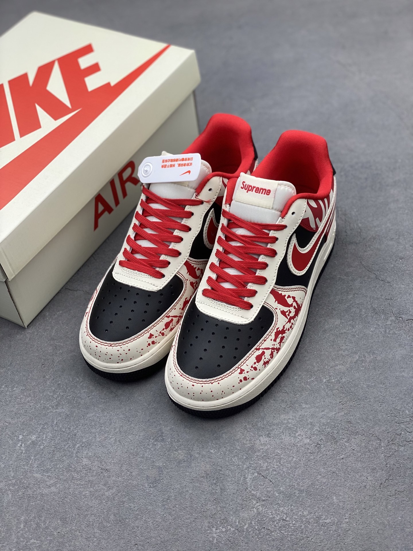 Nike Air Force 1 '07 Low Supreme: Limited Edition Sneakers 9 i1740162690435 4030 0 7