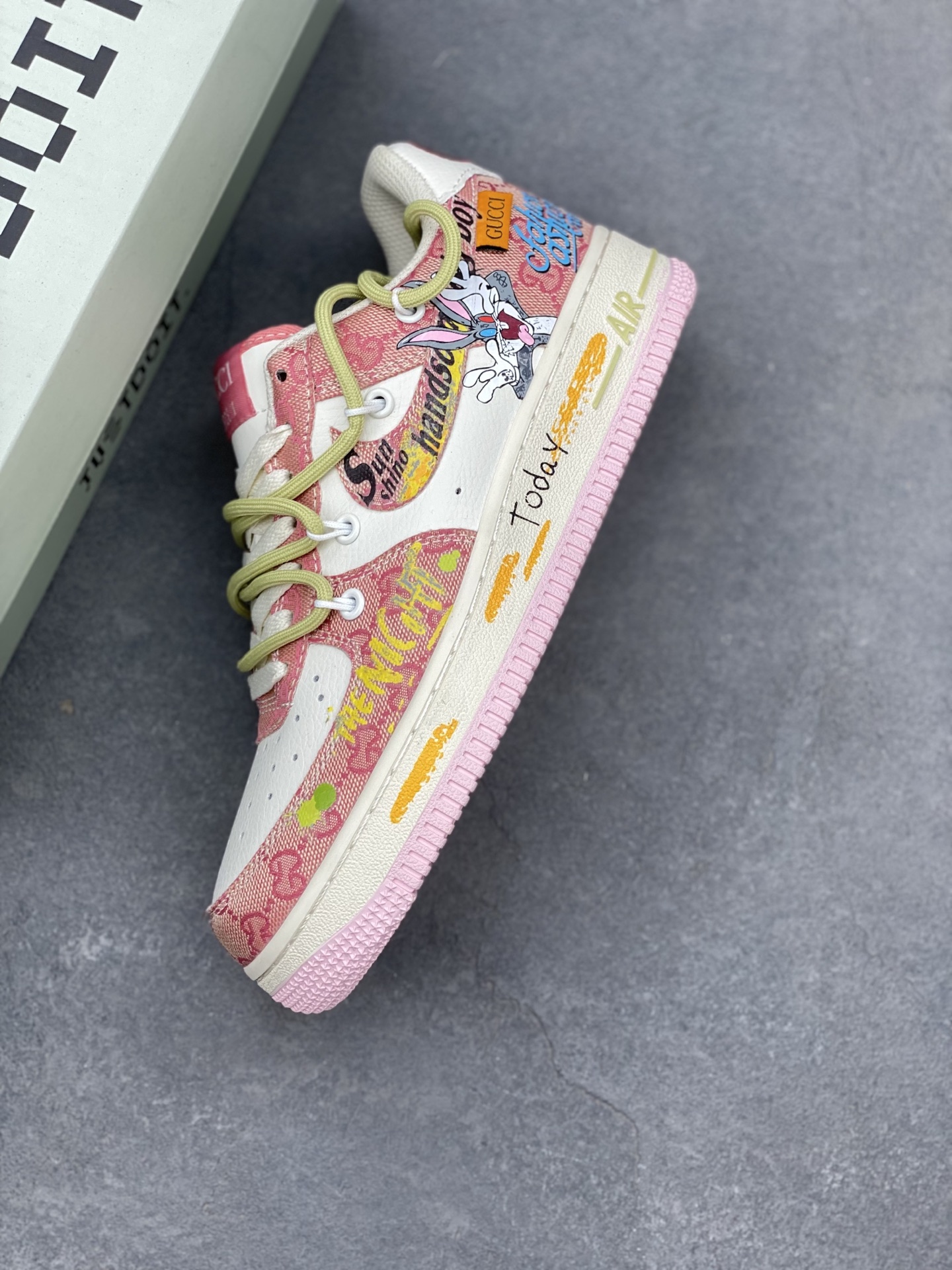 Nike Air Force 1 Low Bugs Bunny Custom Sneakers - Limited Edition 8 i1740162857188 9667 0 6