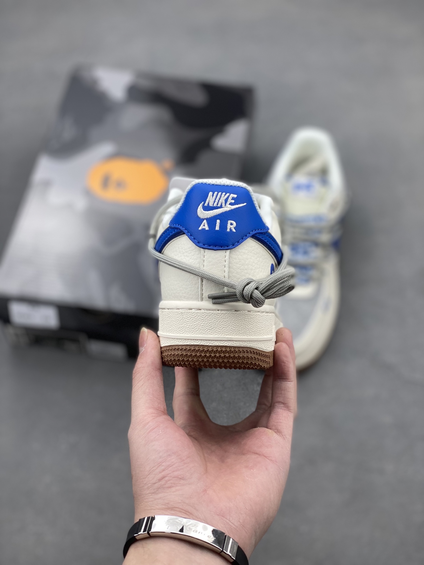 Nike Air Force 1 '07 Low BAPE Edition Casual Sneakers - SJ1198-112 5 i1740255316014 7592 0 3