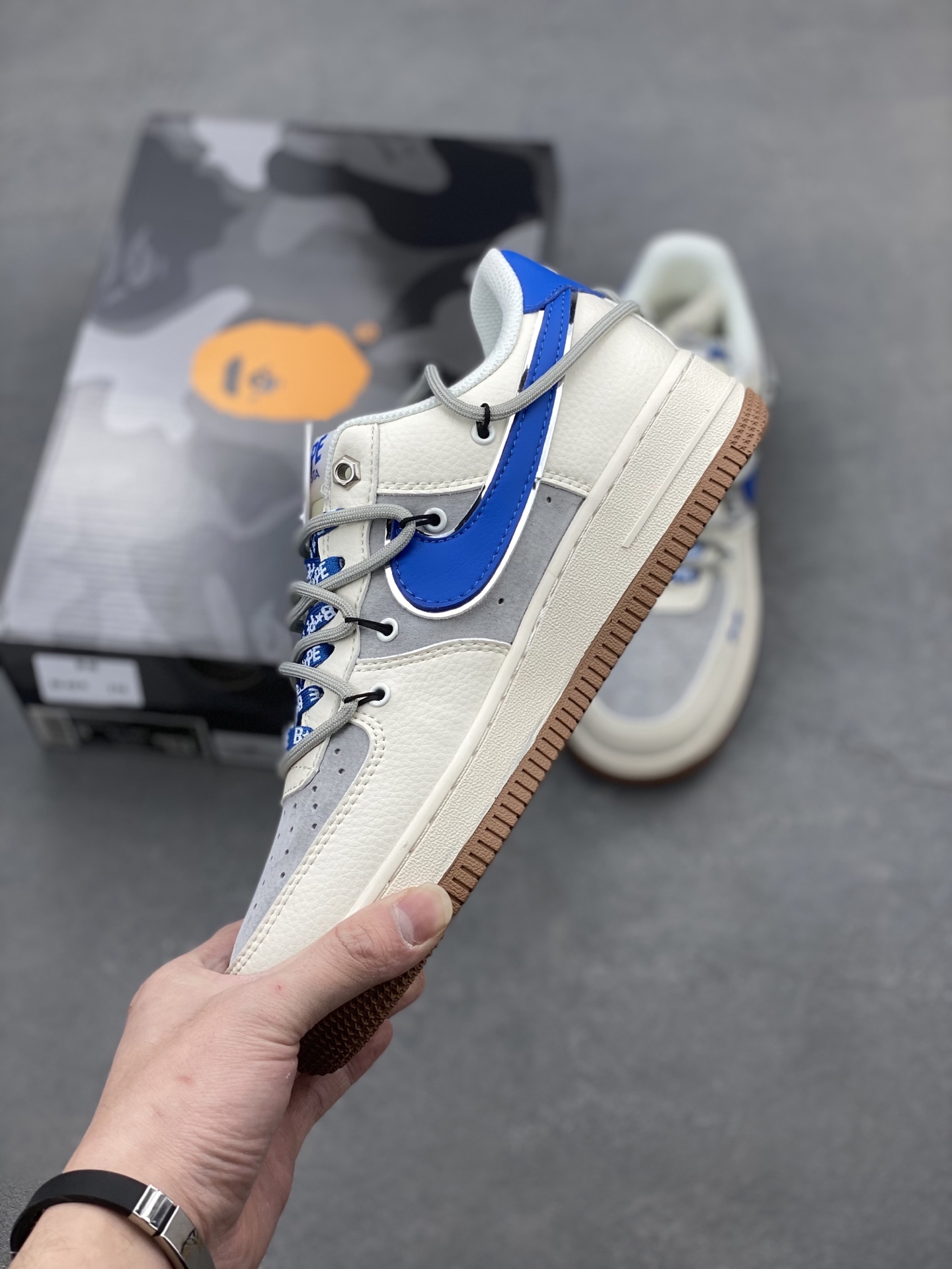 Nike Air Force 1 '07 Low BAPE Edition Casual Sneakers - SJ1198-112 4 i1740255316703 9010 0 2