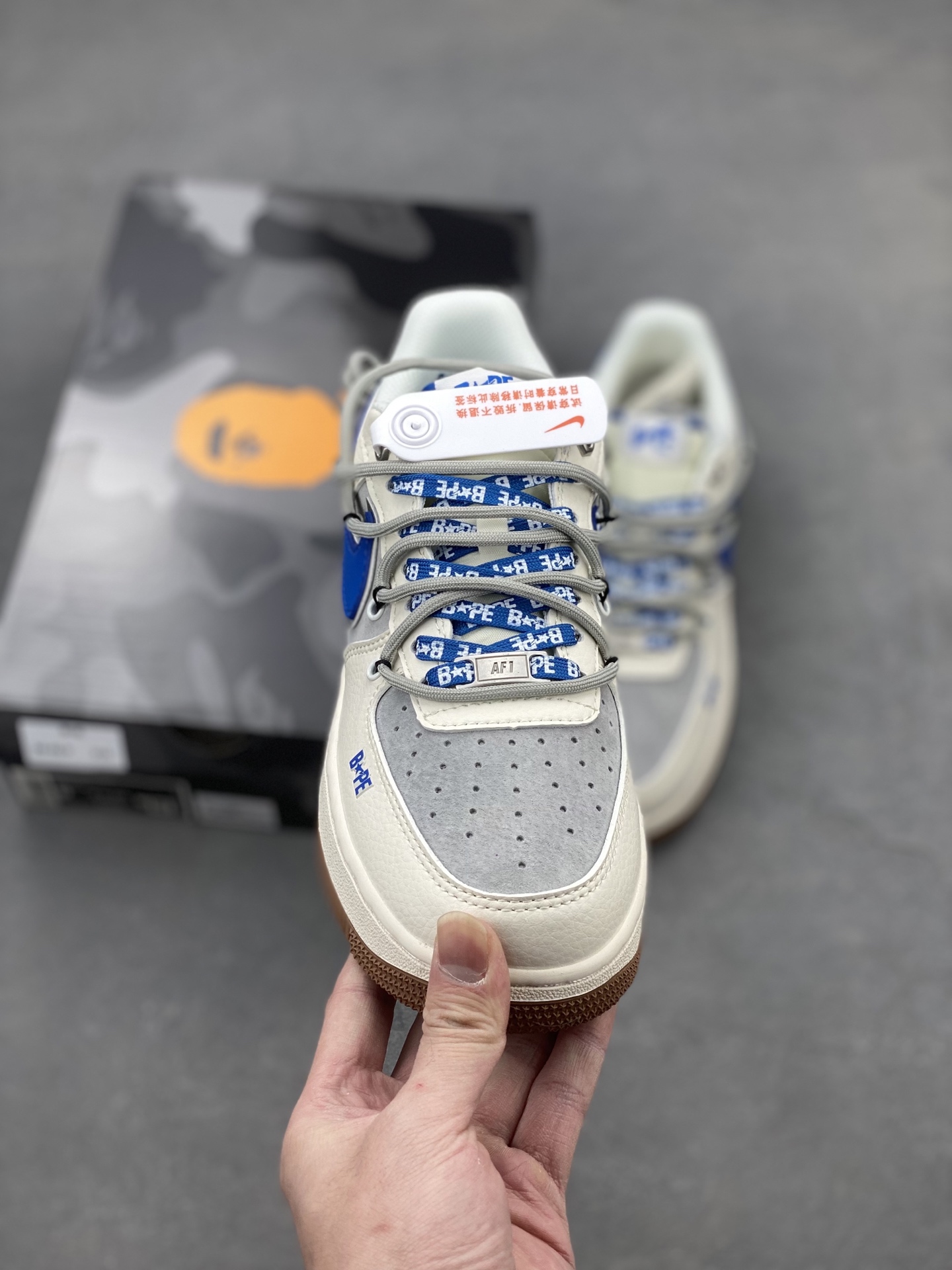 Nike Air Force 1 '07 Low BAPE Edition Casual Sneakers - SJ1198-112 3 i1740255318430 2184 0 1