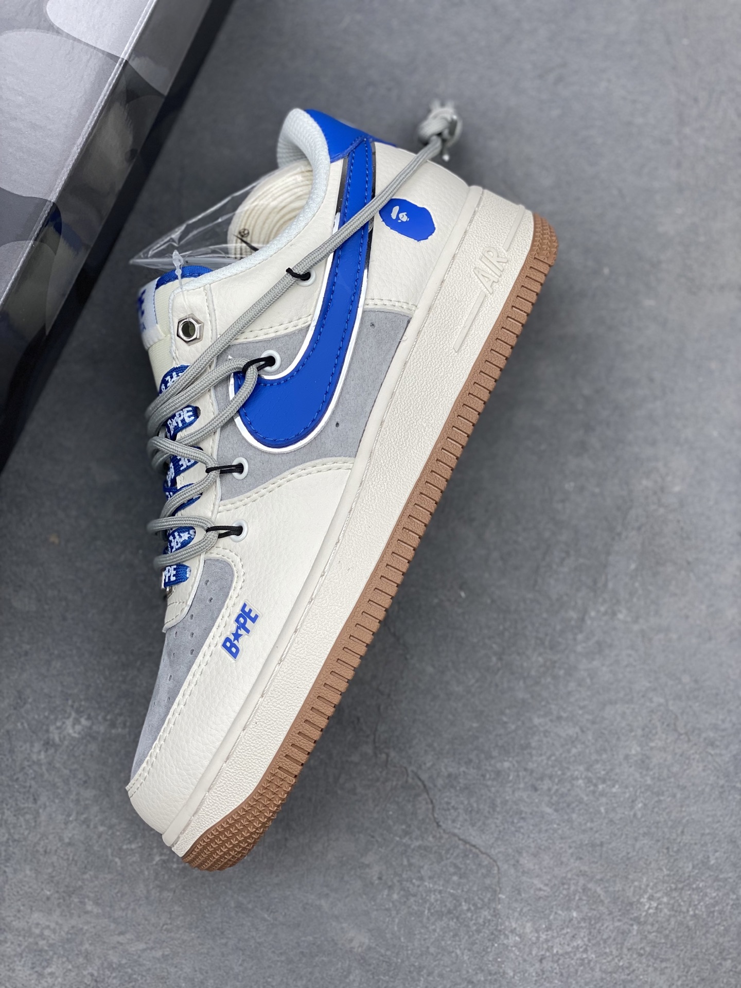Nike Air Force 1 '07 Low BAPE Edition Casual Sneakers - SJ1198-112 8 i1740255321122 3989 0 6
