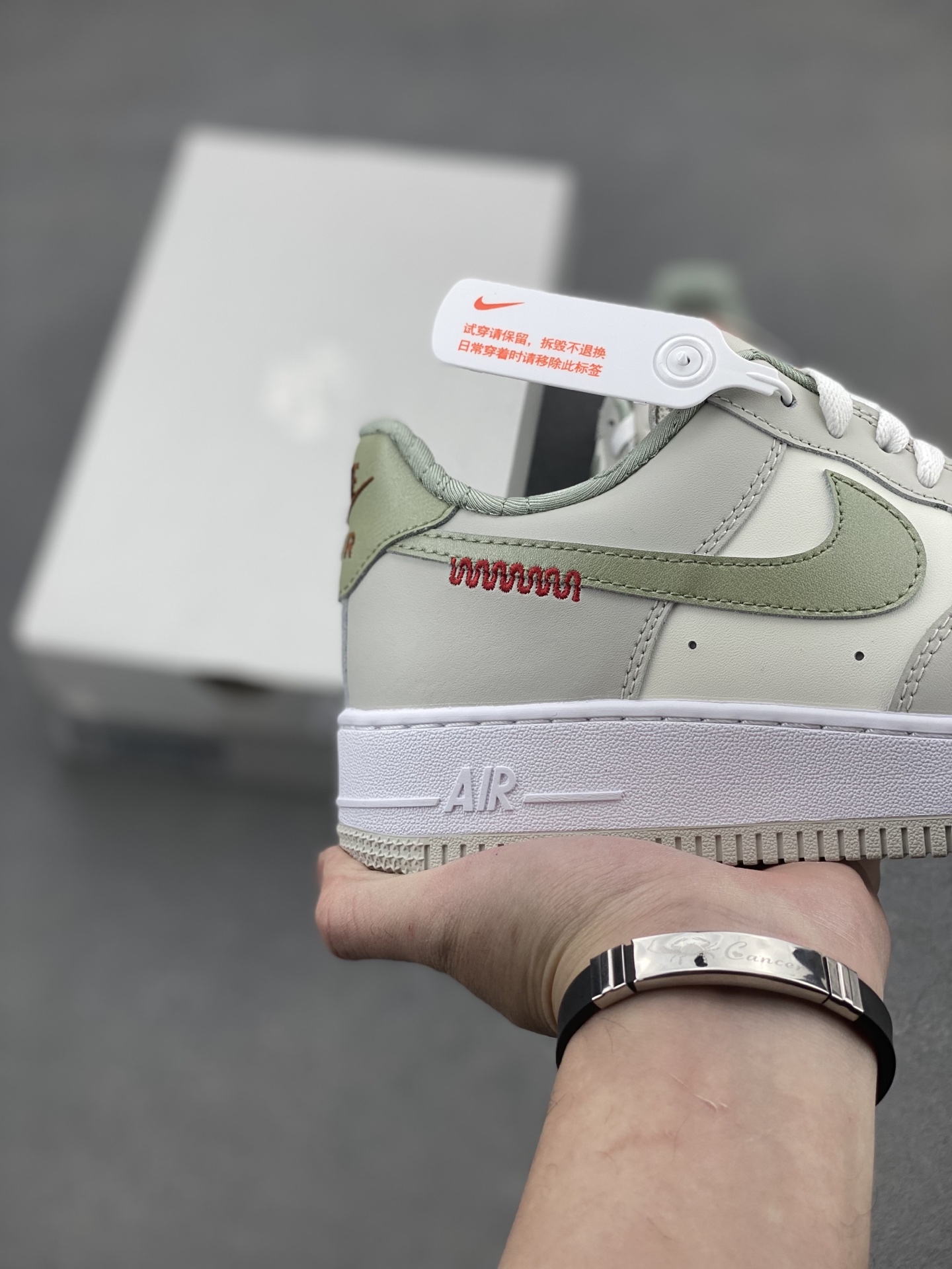 Nike Air Force 1 Low 'Year of the Snake' Avocado Green - Premium Quality 6 i1740255653830 3469 0 4