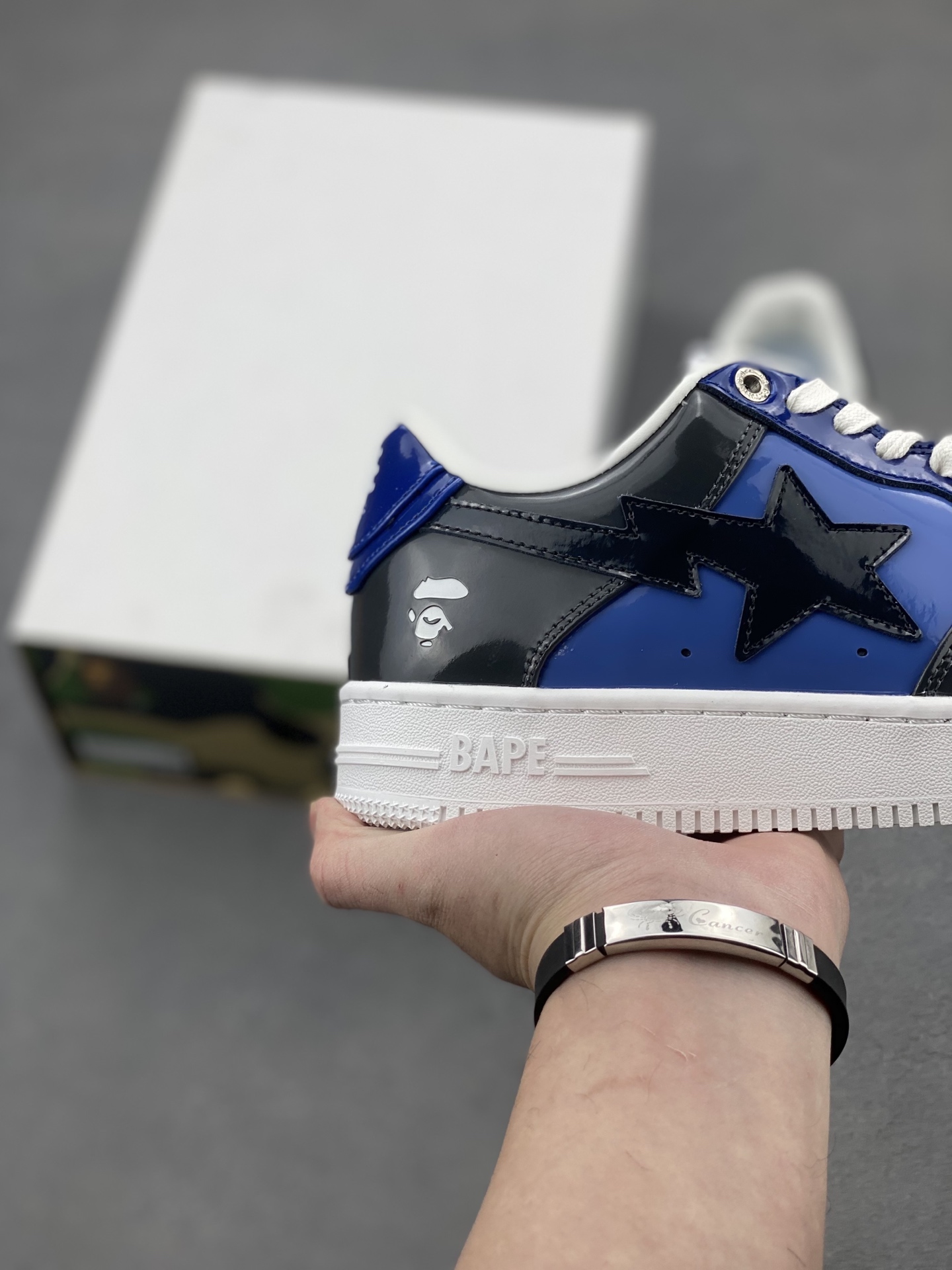 Bape Sta Morandi Color Matching Sneakers - Classic Casual Sports Shoes 6 i1740255828453 3043 0 4