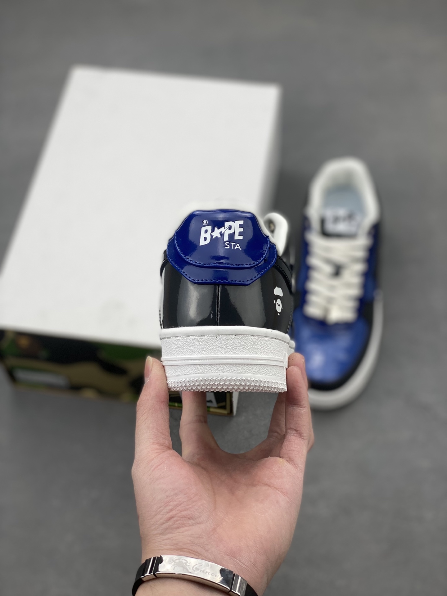 Bape Sta Morandi Color Matching Sneakers - Classic Casual Sports Shoes 5 i1740255833454 5720 0 3