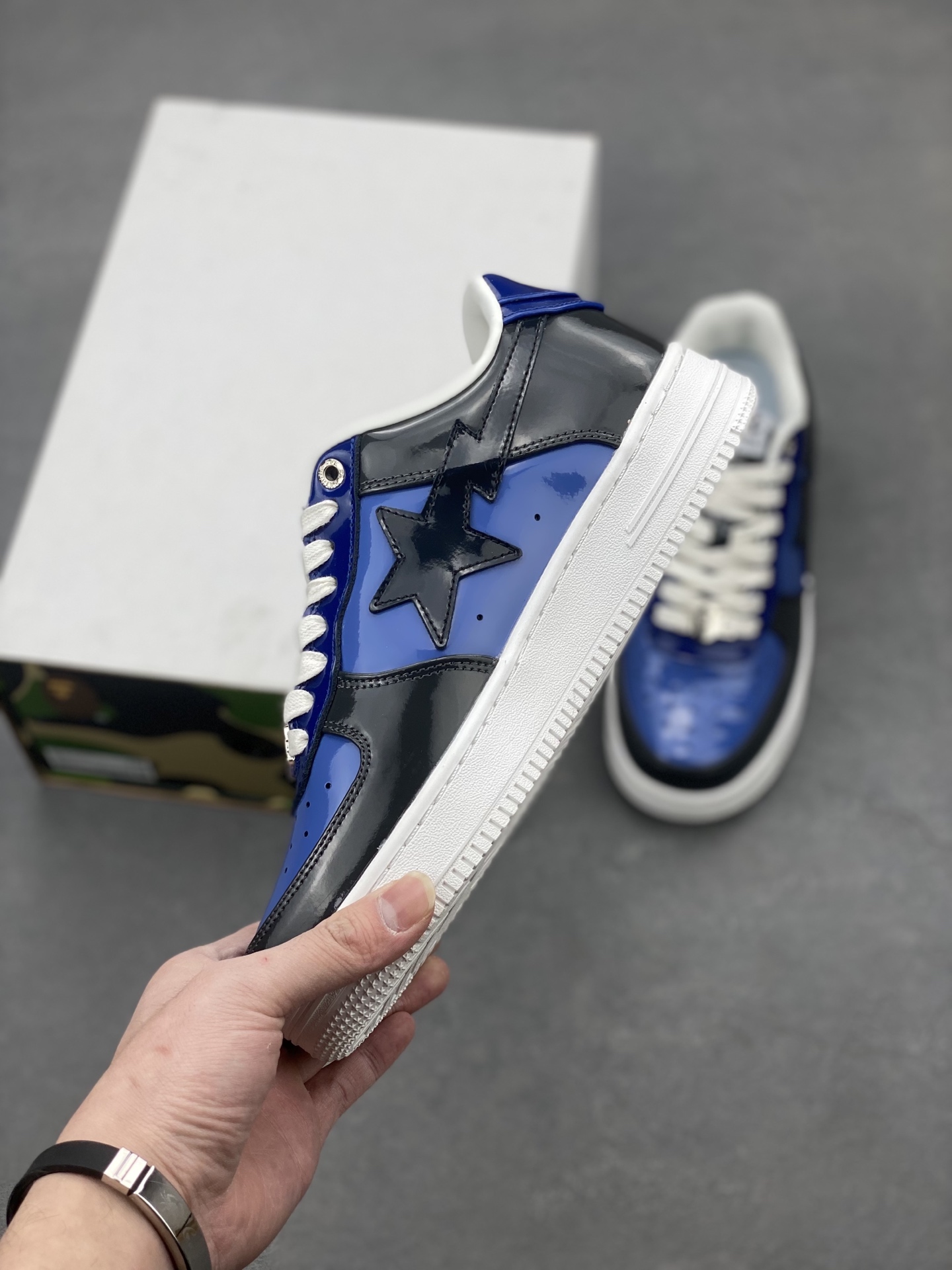 Bape Sta Morandi Color Matching Sneakers - Classic Casual Sports Shoes 4 i1740255834417 2526 0 2