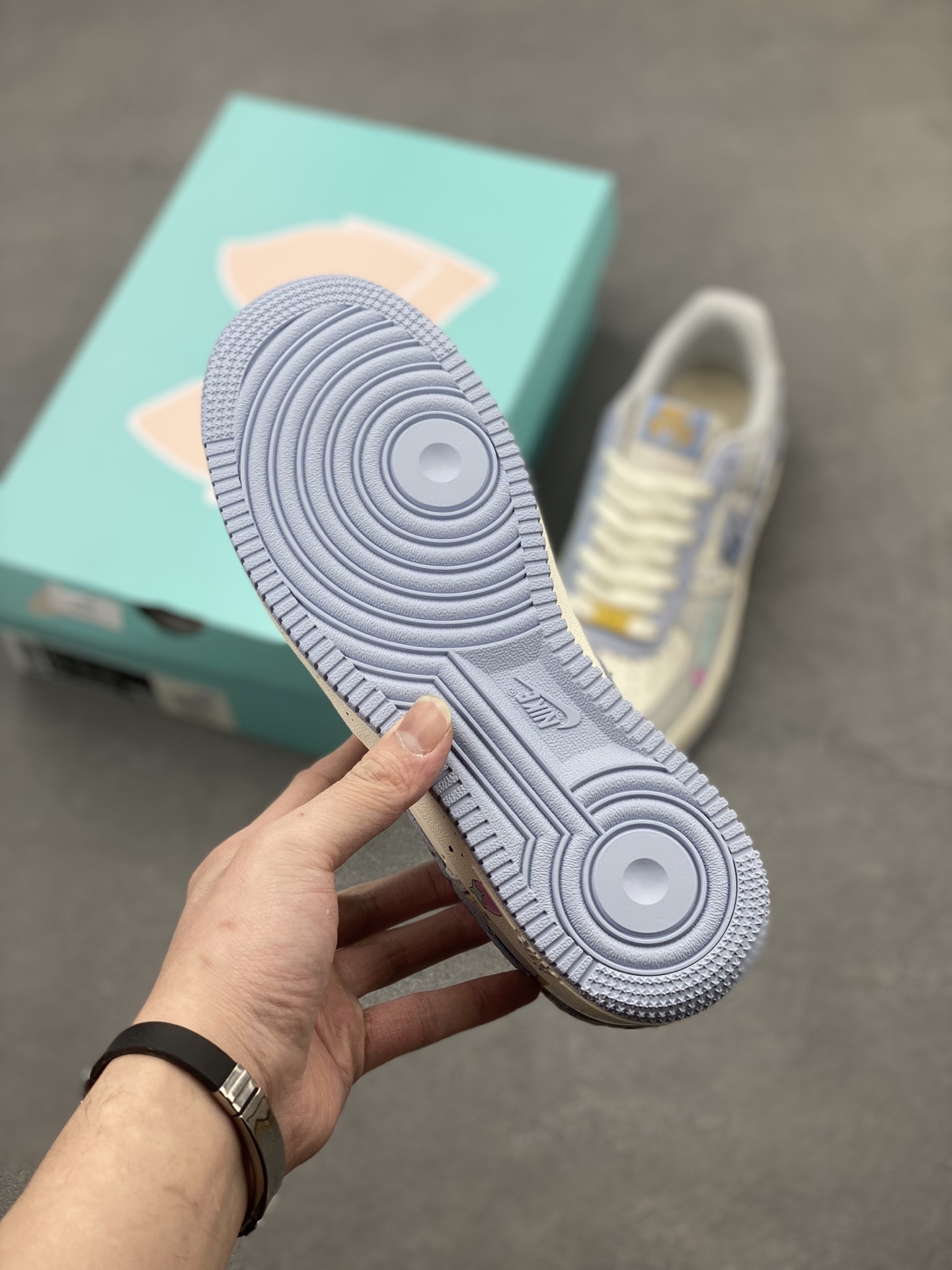 Nike Air Force 1 Low Custom 'Cherub' Hand-Painted Sneakers - DB3301-711 7 i1740328450810 2274 0 5