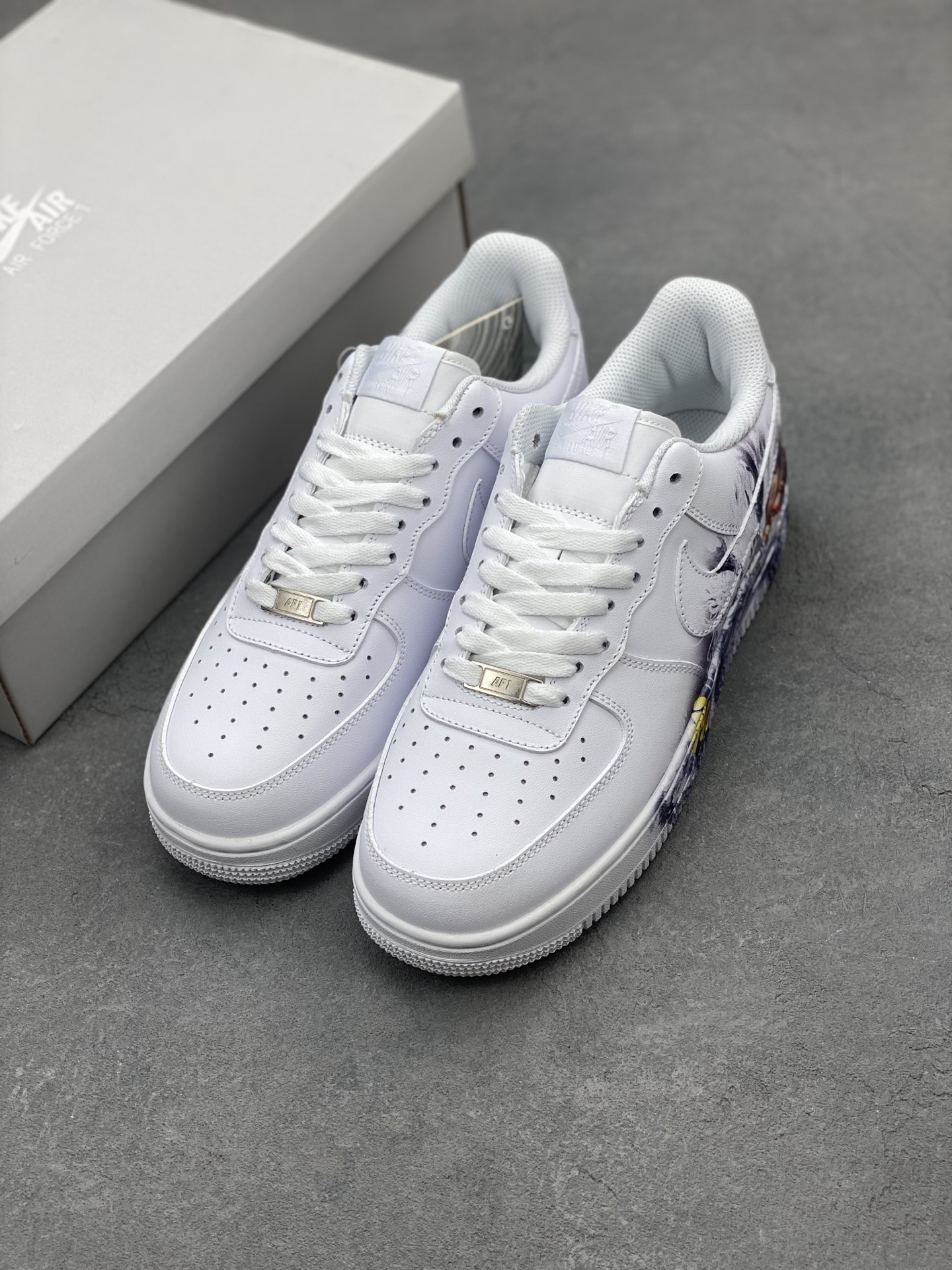 Nike Air Force 1 Low 'Nezha' Custom White Leather Sneaker 9 i1740413833963 7457 0 7
