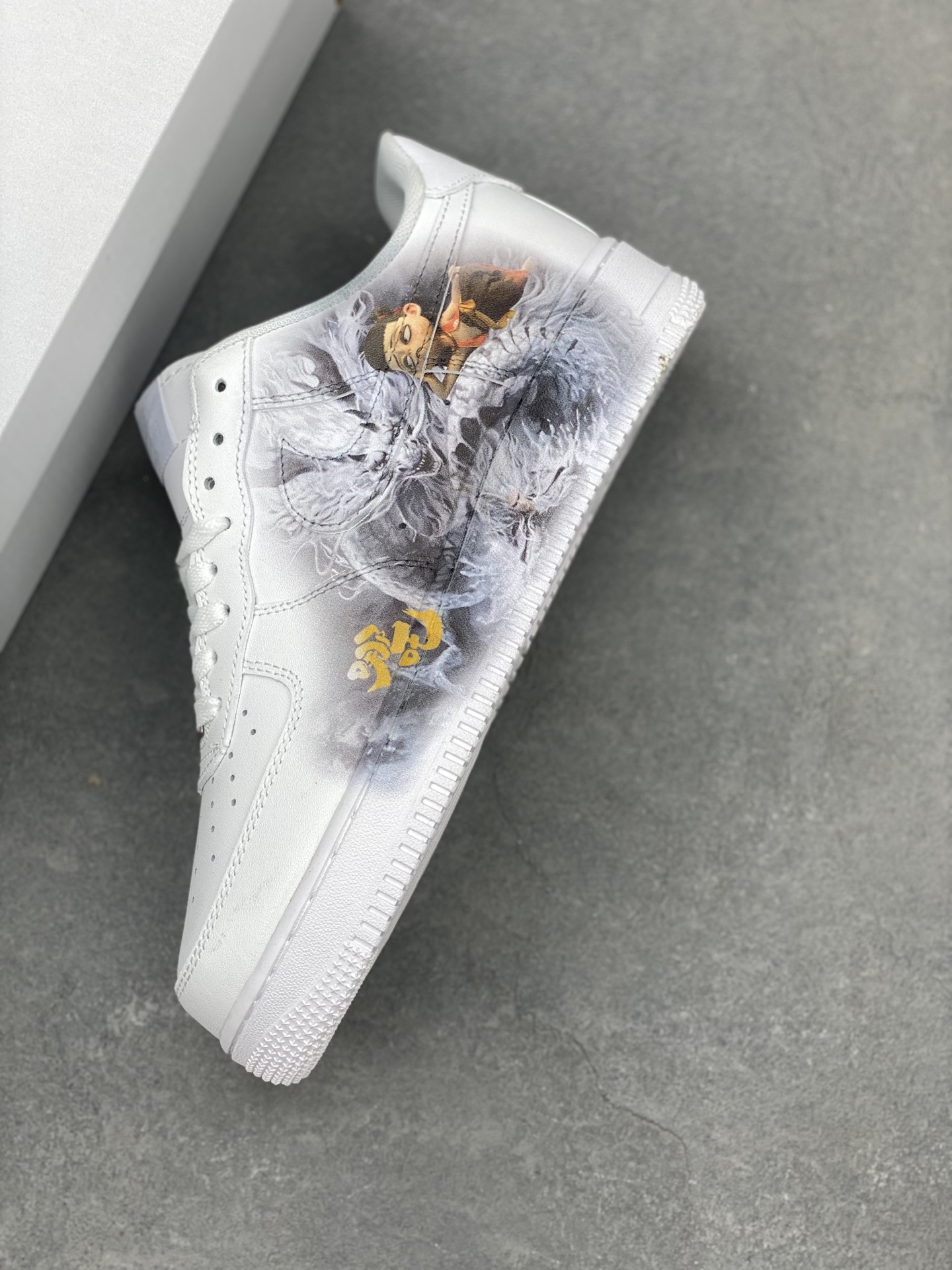 Nike Air Force 1 Low 'Nezha' Custom White Sneakers - Limited Edition 8 i1740414267021 5096 0 6