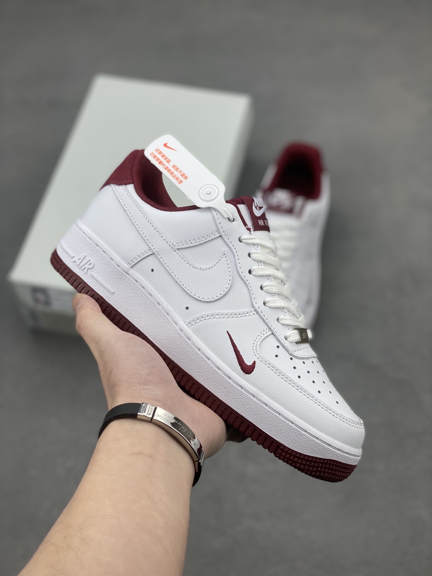 Nike Air Force 1 '07 White Red, Pure Air Force Edition - HF0952-100 2 i1740414520109 3998 0 0