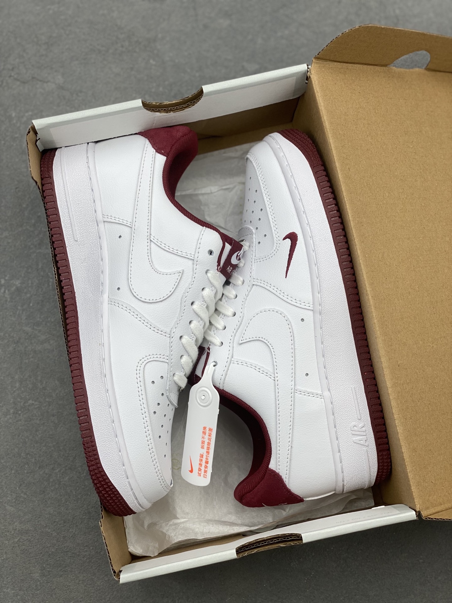Nike Air Force 1 '07 White Red, Pure Air Force Edition - HF0952-100 10 i1740414521086 8423 0 8
