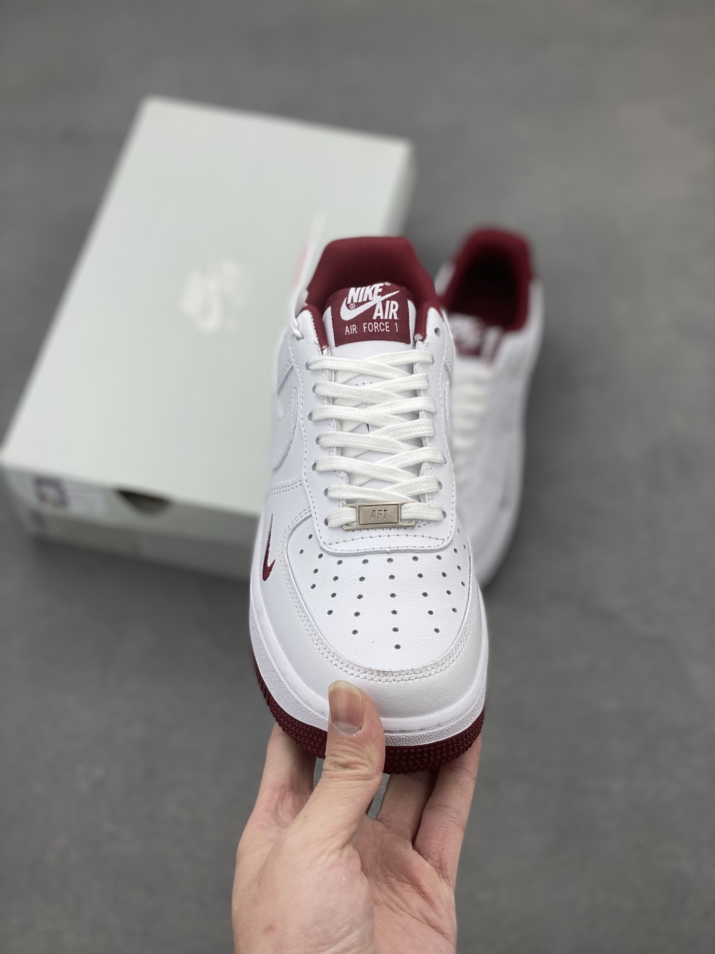 Nike Air Force 1 '07 White Red, Pure Air Force Edition - HF0952-100 3 i1740414522333 4152 0 1