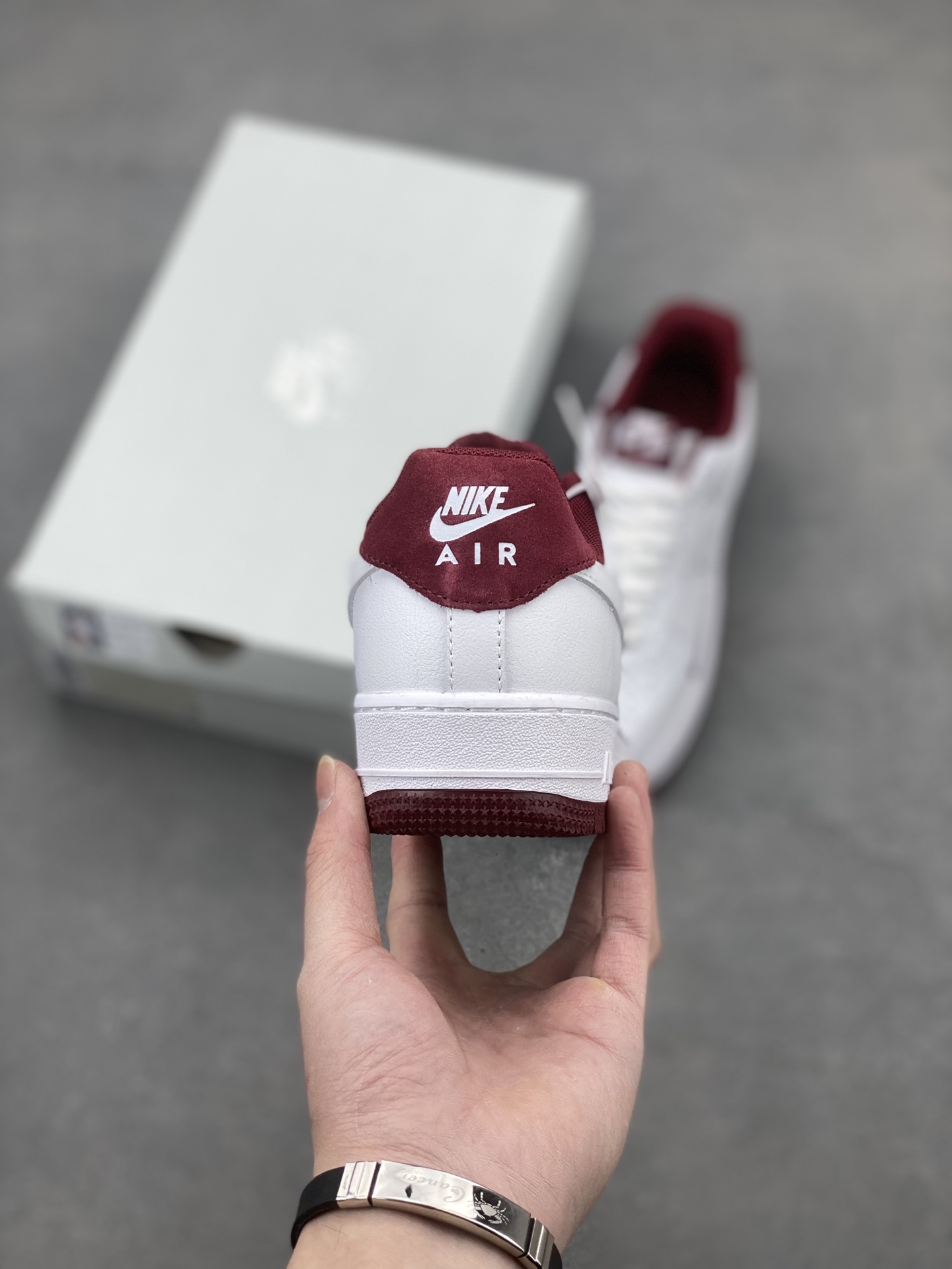 Nike Air Force 1 '07 White Red, Pure Air Force Edition - HF0952-100 5 i1740414530607 8456 0 3