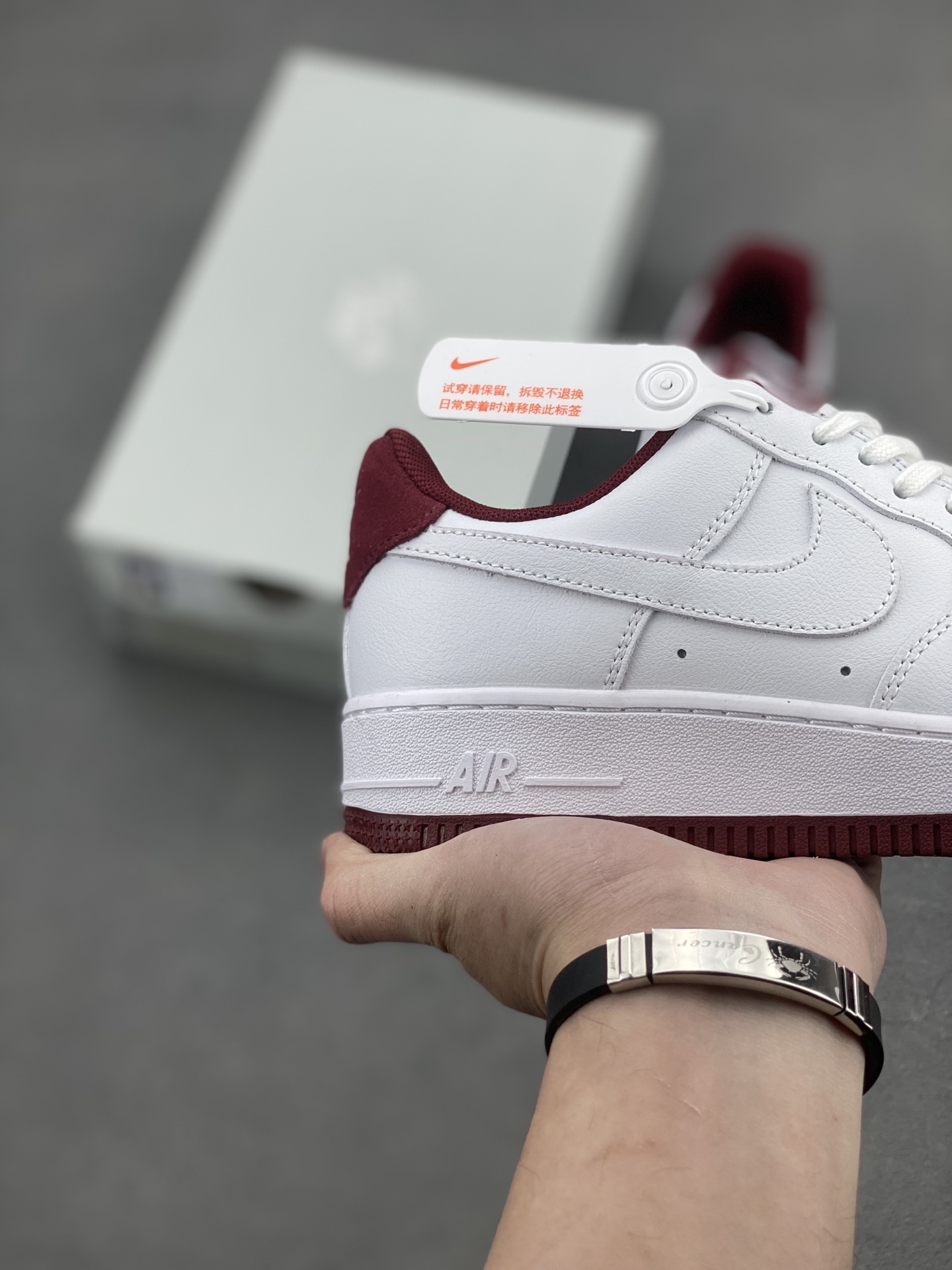 Nike Air Force 1 '07 White Red, Pure Air Force Edition - HF0952-100 6 i1740414531678 6852 0 4