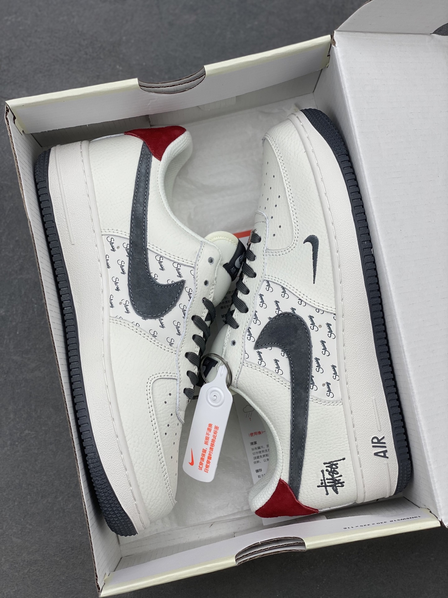 Nike Air Force 1 '07 Low Stussy Collab Sneakers - Limited Edition 10 i1740500021228 6712 0 8