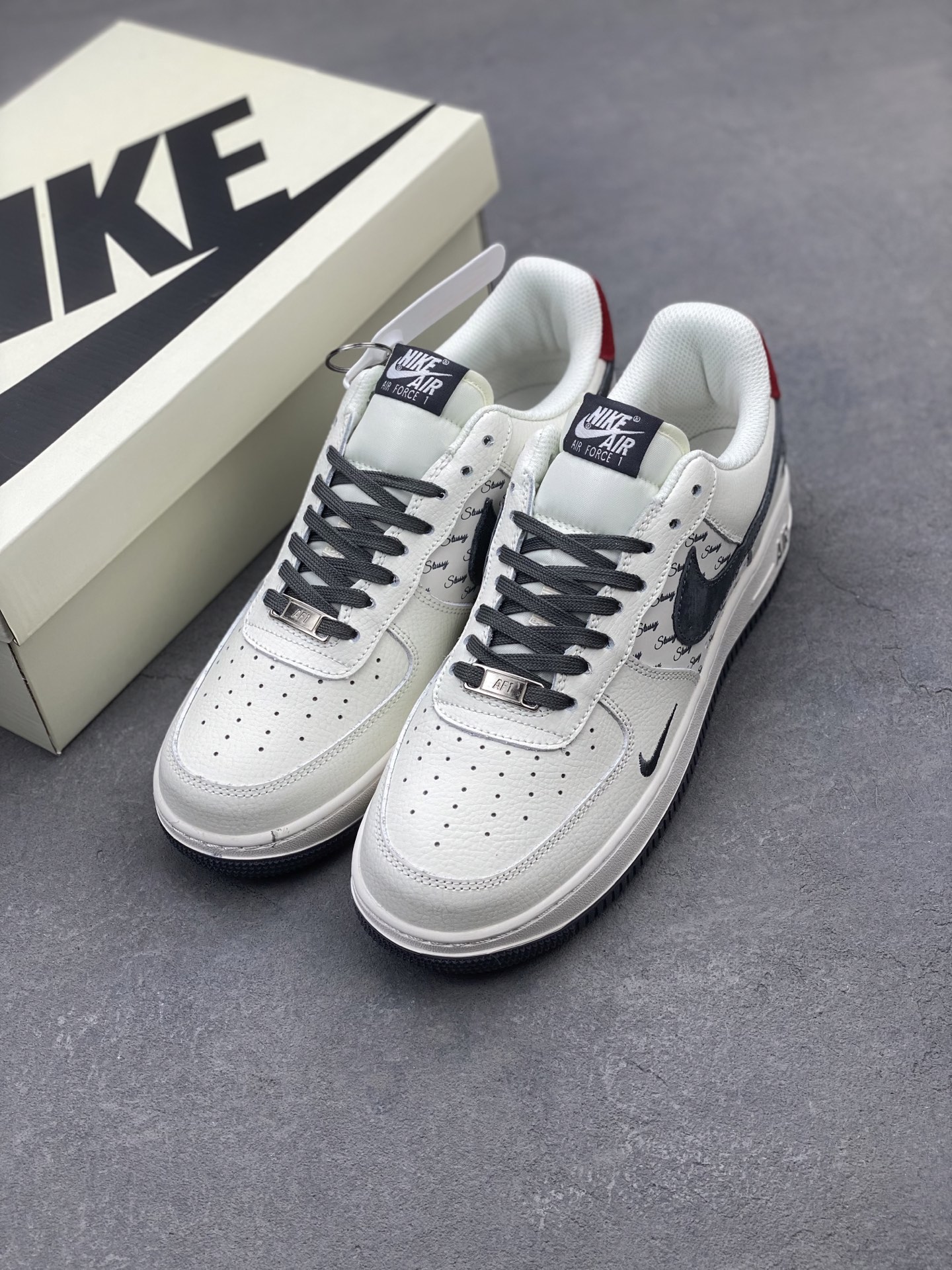 Nike Air Force 1 '07 Low Stussy Collab Sneakers - Limited Edition 9 i1740500026803 6434 0 7