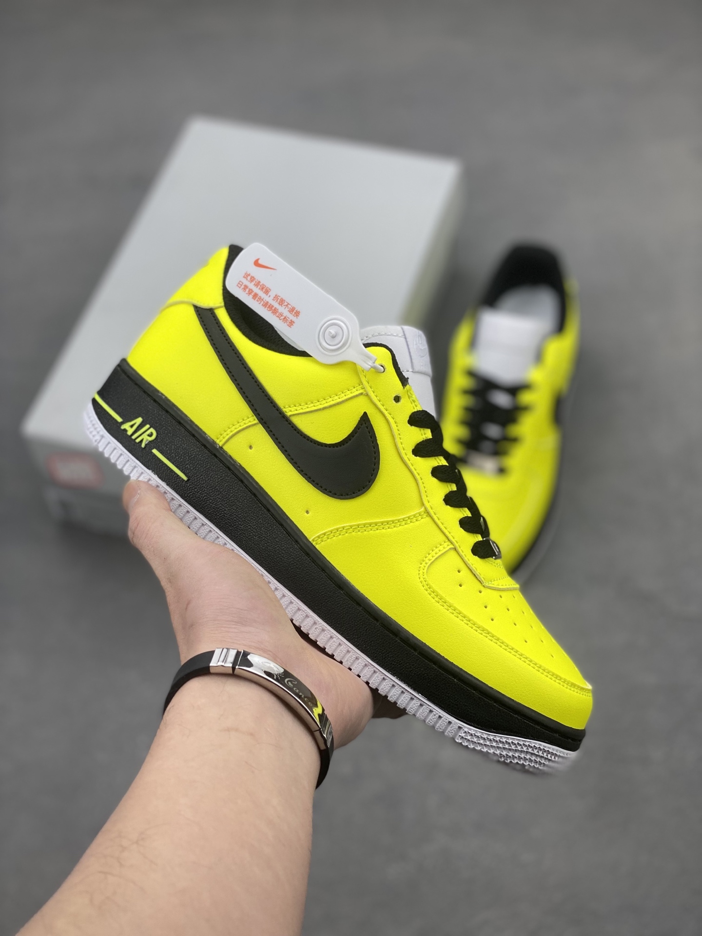 Nike Air Force 1 '07 Yellow Strike/Black Men's Sneakers CW2288-111 2 i1740500066056 9223 0 0