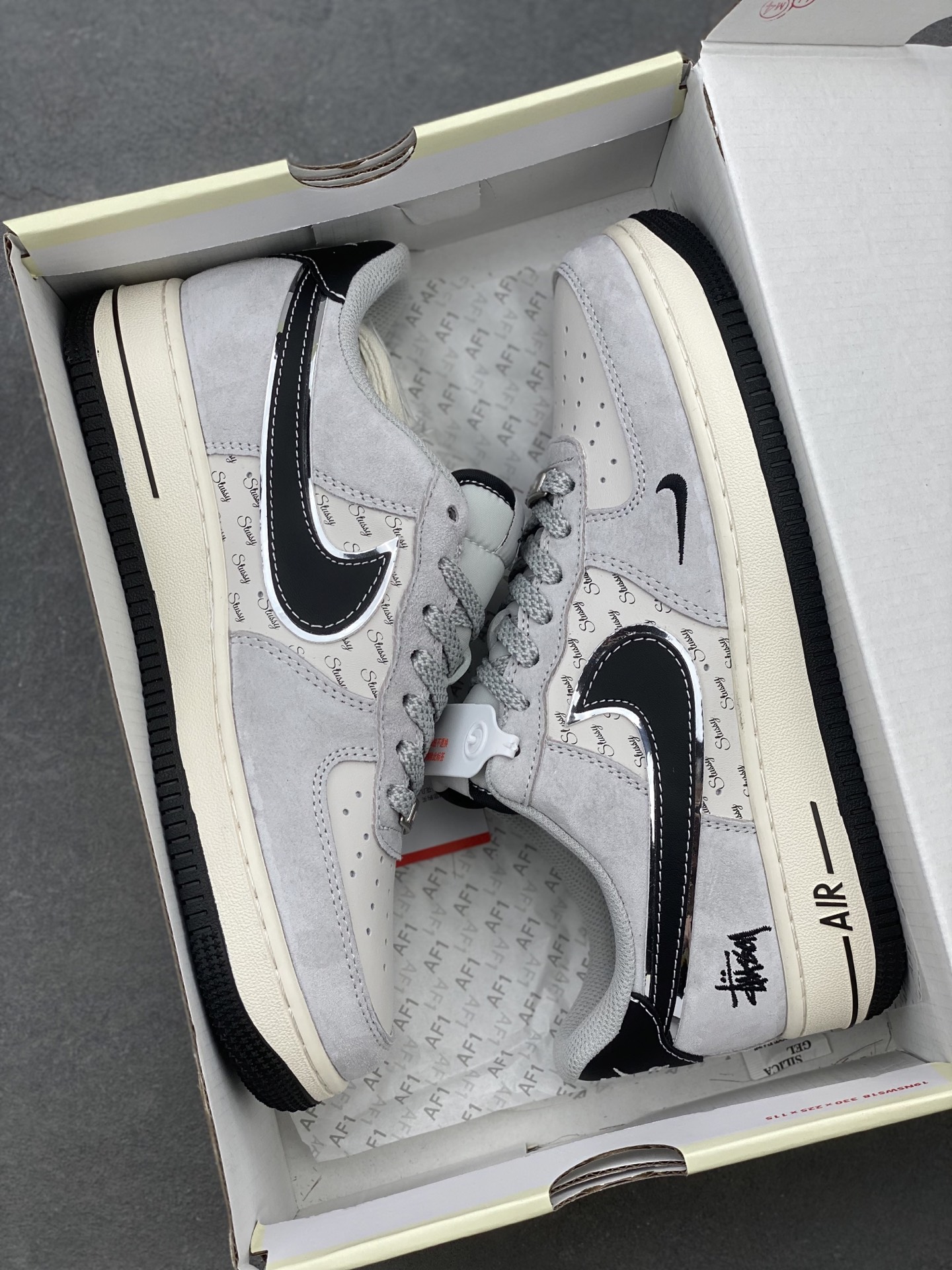 Nike Air Force 1 '07 Low Stussy Collab Sneakers - Limited Edition 10 i1740500138178 9331 0 8