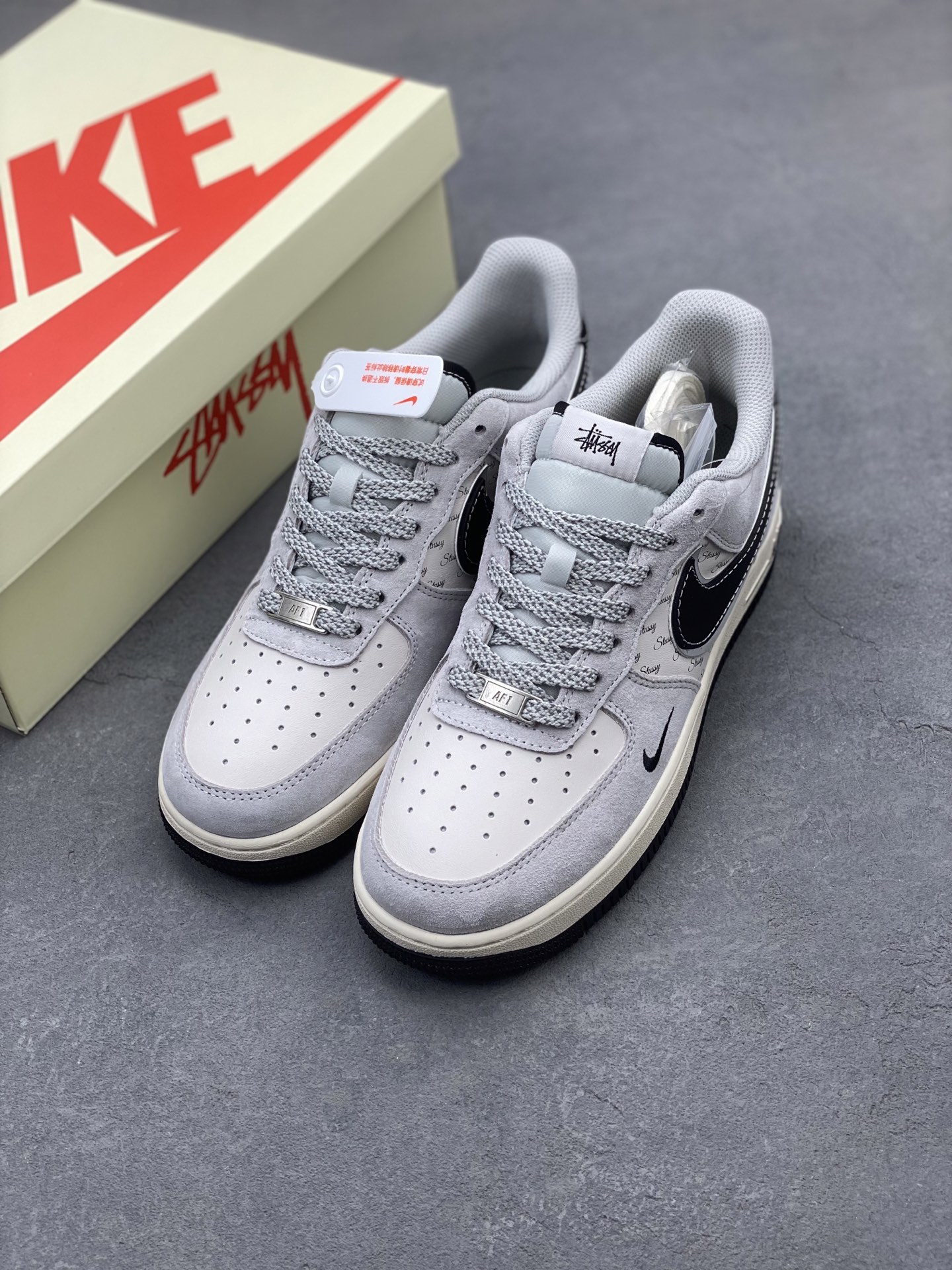 Nike Air Force 1 '07 Low Stussy Collab Sneakers - Limited Edition 9 i1740500143185 1419 0 7