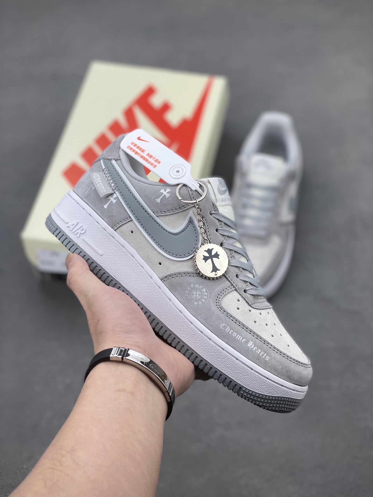 Nike Air Force 1 '07 Low Chrome Hearts Sneakers - Limited Edition 2 i1740500204794 7715 0 0