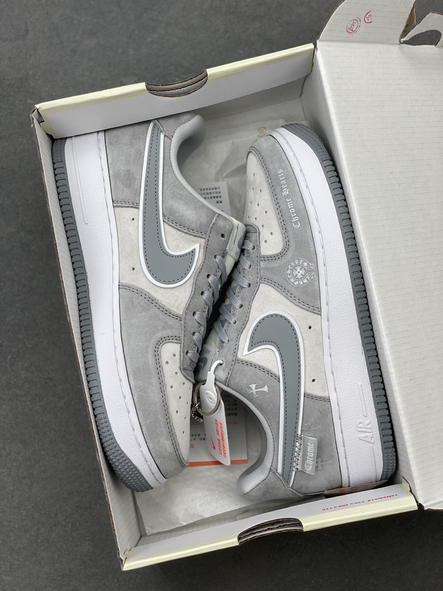 Nike Air Force 1 '07 Low Chrome Hearts Sneakers - Limited Edition 10 i1740500213826 9638 0 8