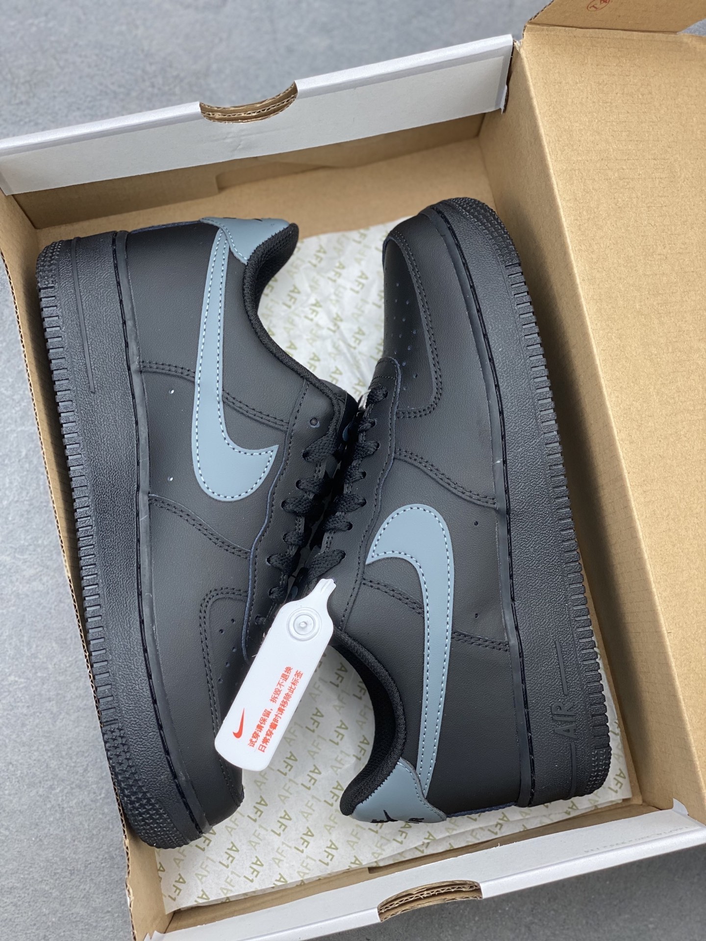 Nike Air Force 1 '07 Black & Grey - Original Quality & Comfort 10 i1740672448855 7124 0 8