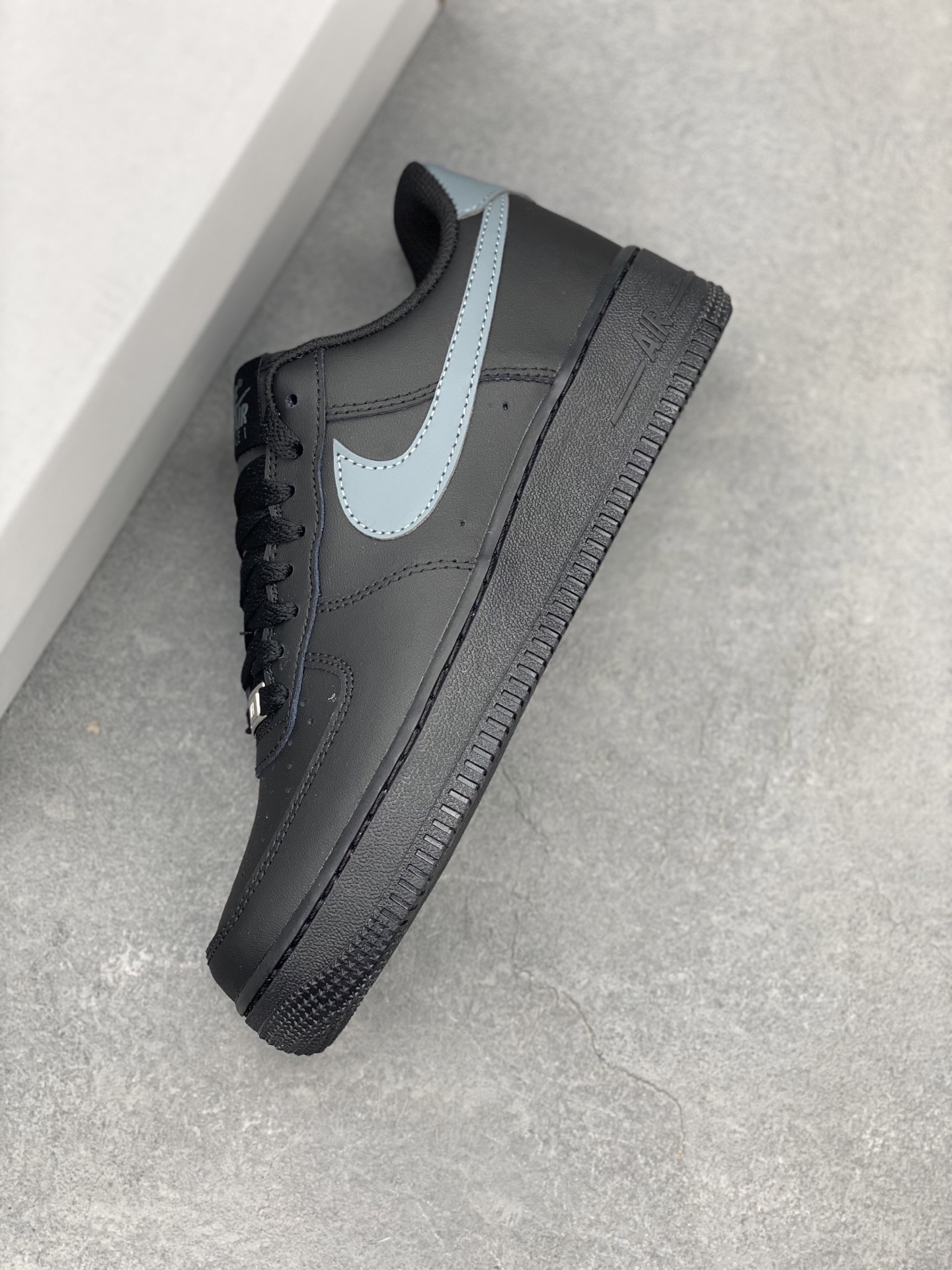 Nike Air Force 1 '07 Black & Grey - Original Quality & Comfort 8 i1740672450826 2615 0 6