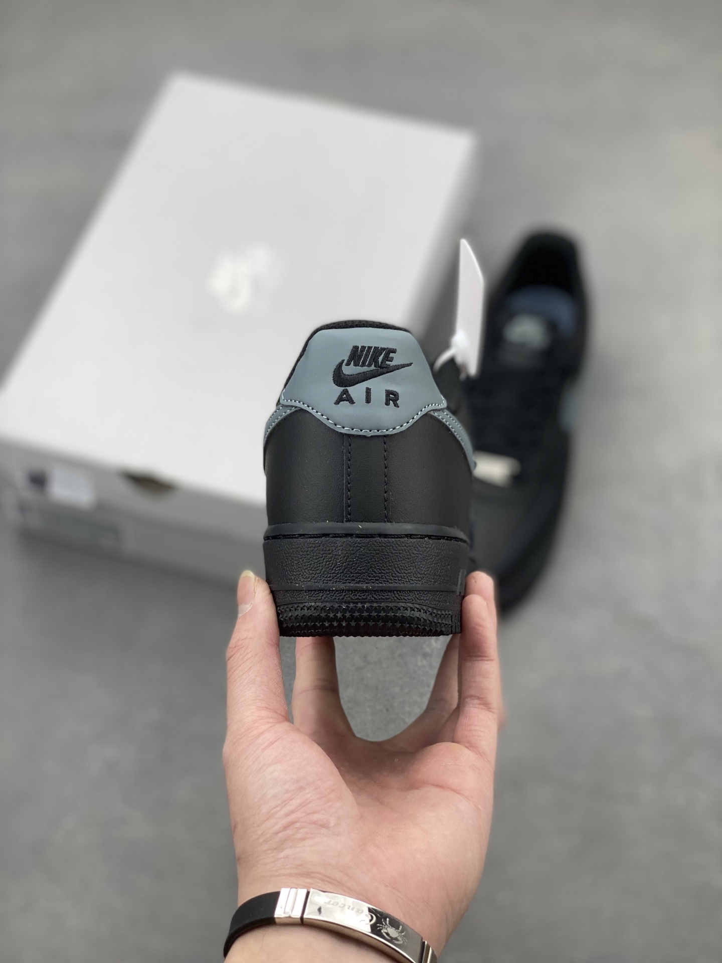 Nike Air Force 1 '07 Black & Grey - Original Quality & Comfort 5 i1740672451557 3828 0 3