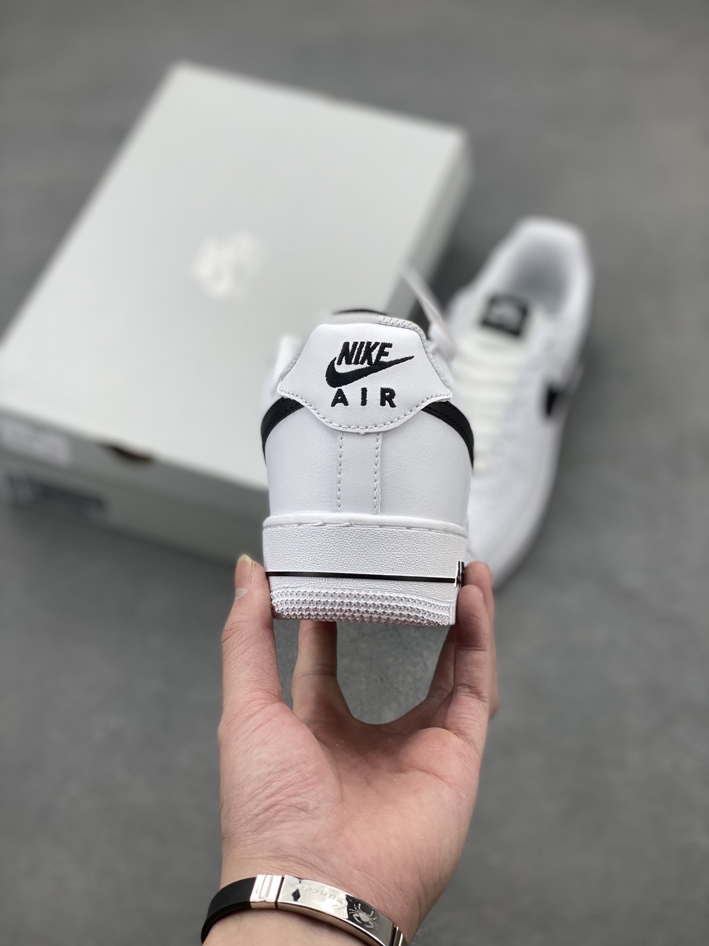 Nike Air Force 1 '07 White/Black Original Edition Men's/Women's Shoes 5 i1740672580409 4583 0 3