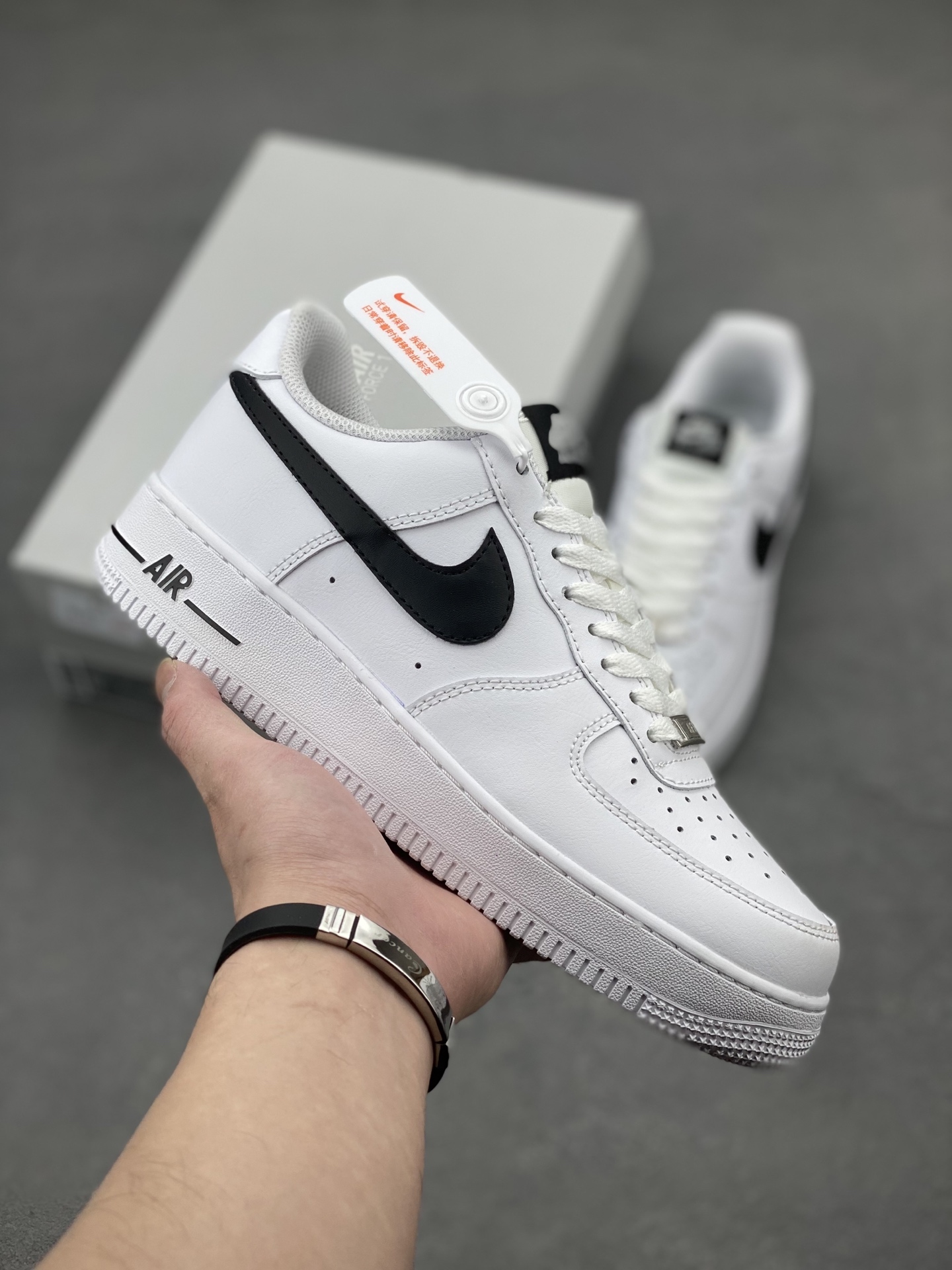 Nike Air Force 1 '07 White/Black Original Edition Men's/Women's Shoes 2 i1740672582836 9708 0 0