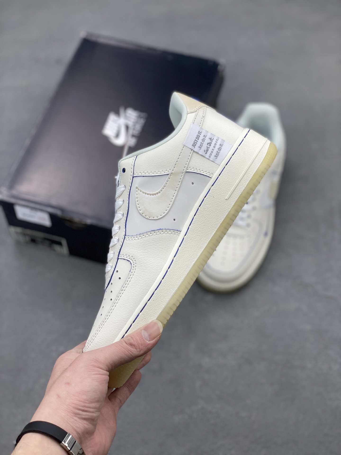 Nike Air Force 1 '07 Premium Sneakers - FB1839-111 Limited Edition 4 i1740672664035 2585 0 2