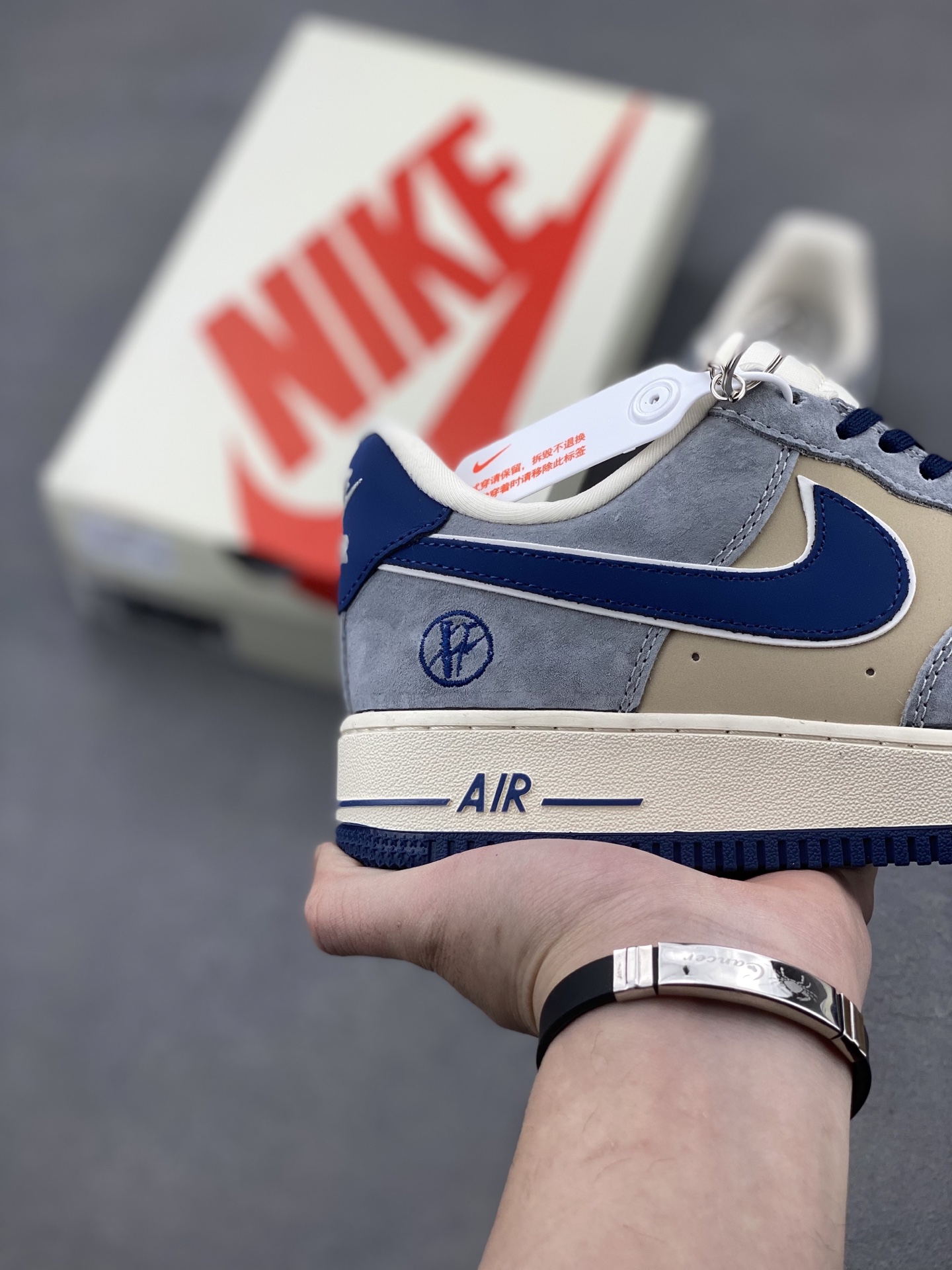 Nike Air Force 1 '07 Low Sneakers Limited Edition - Blue/Grey 6 i1740758594089 9763 0 4