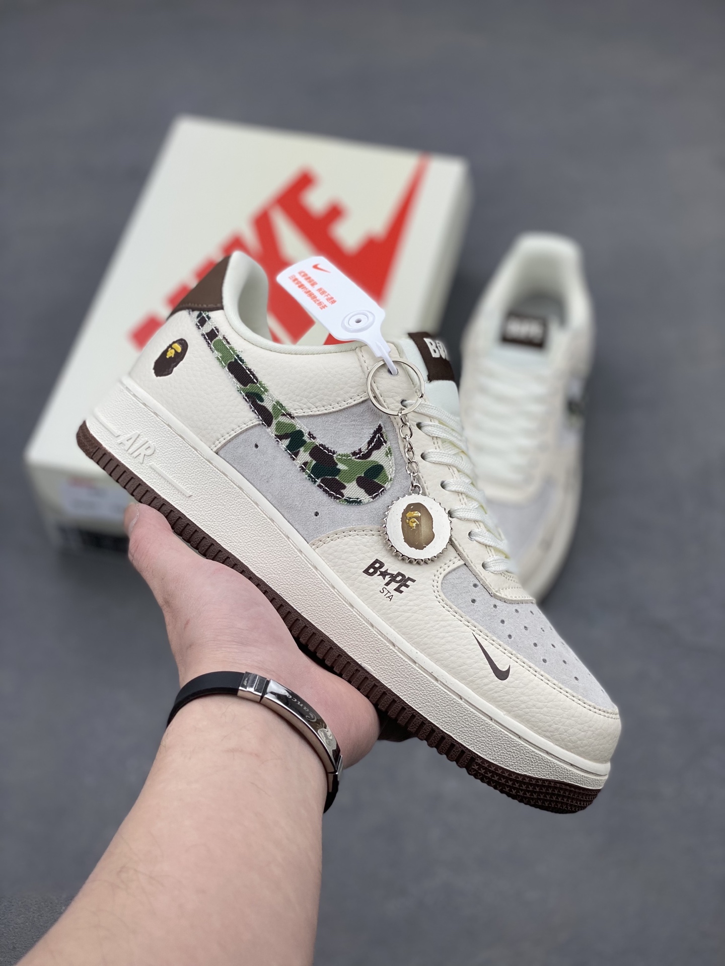 Nike Air Force 1 '07 Low BAPE Sneakers Limited Edition - DF0188-030 2 i1740758690249 9102 0 0